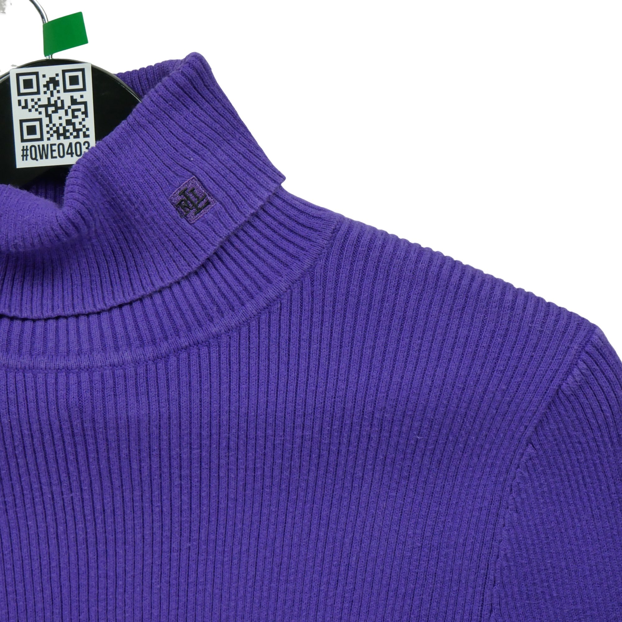 Pull Femme  col roulé Violet 3