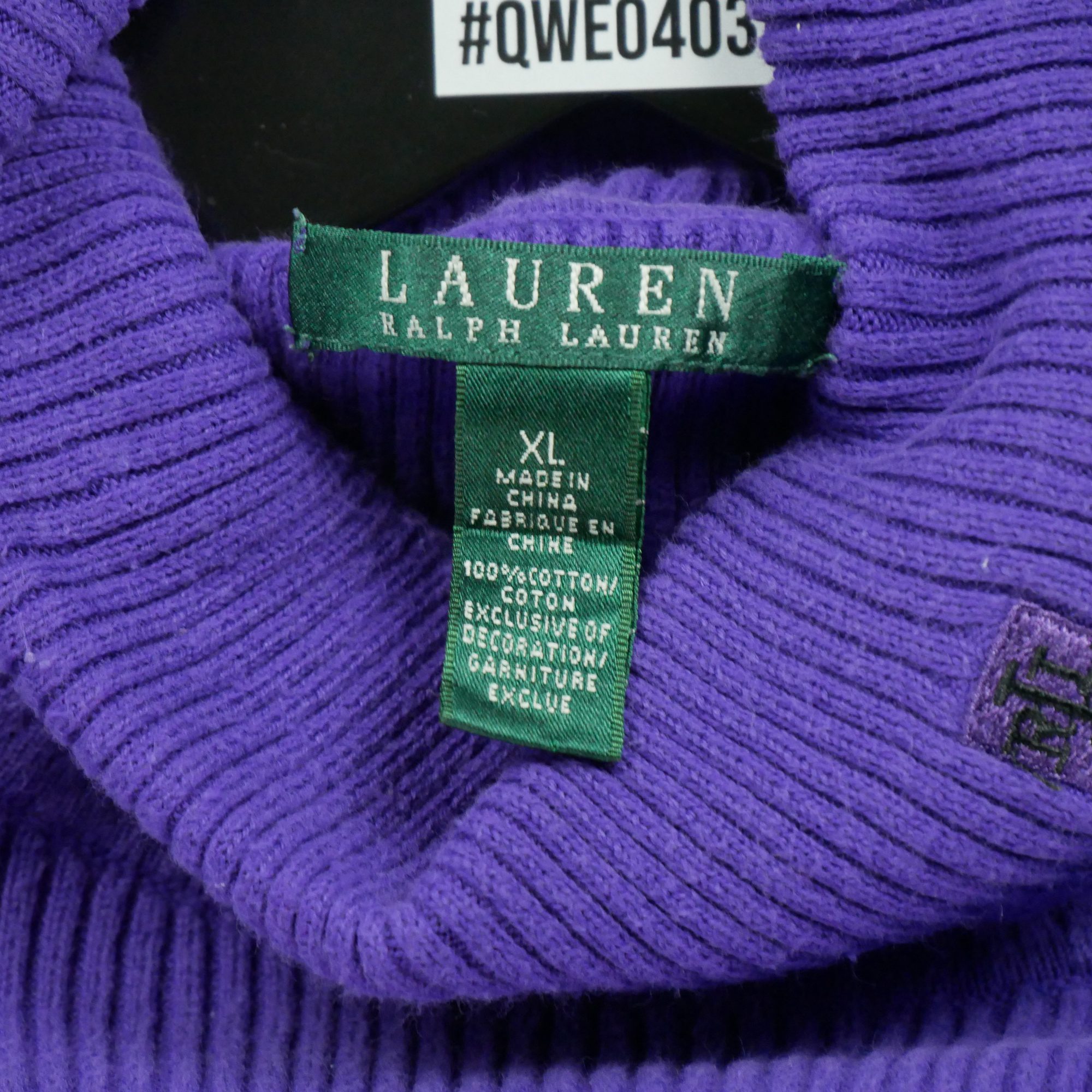 Pull Femme  col roulé Violet 5