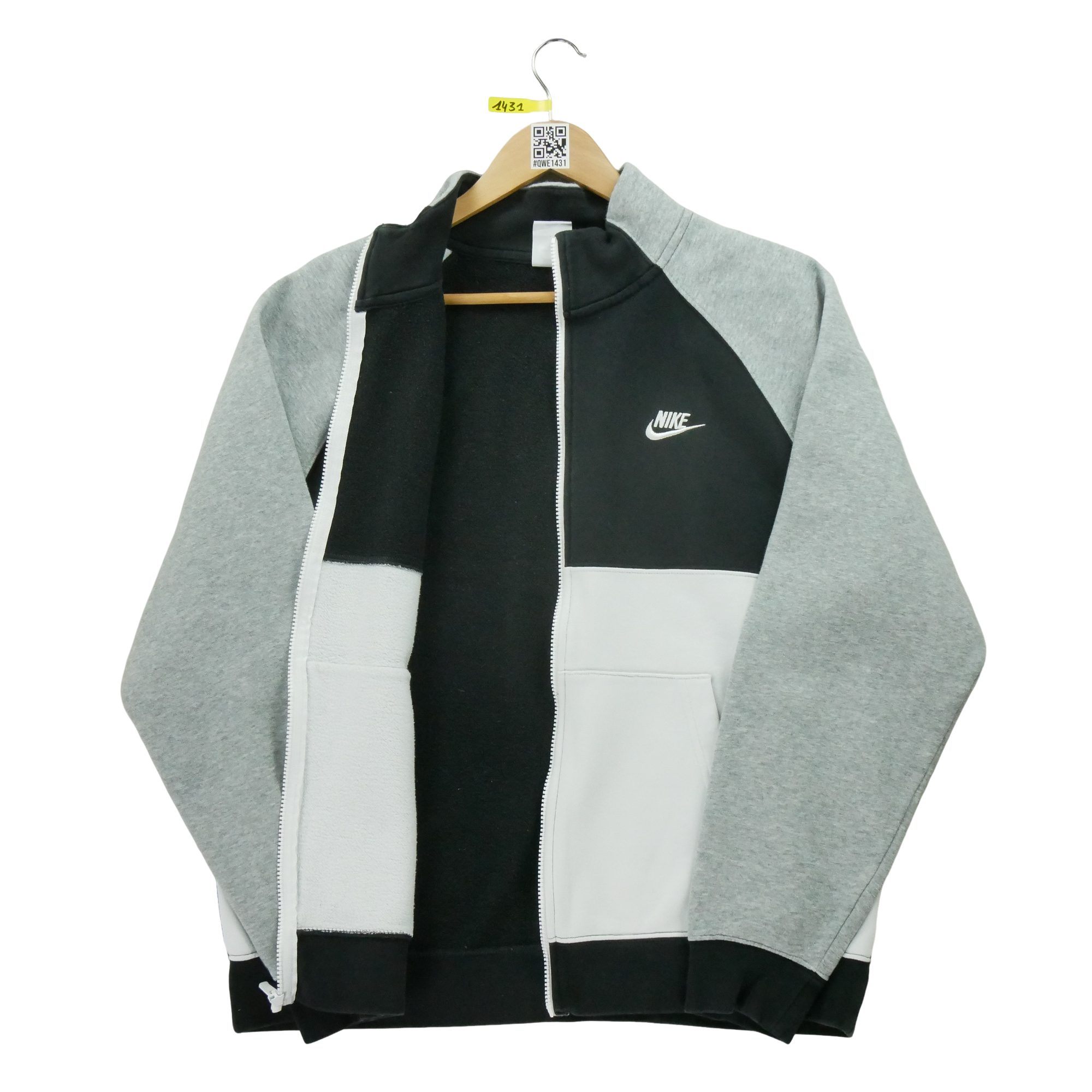 Pull Homme  full zip Gris 3