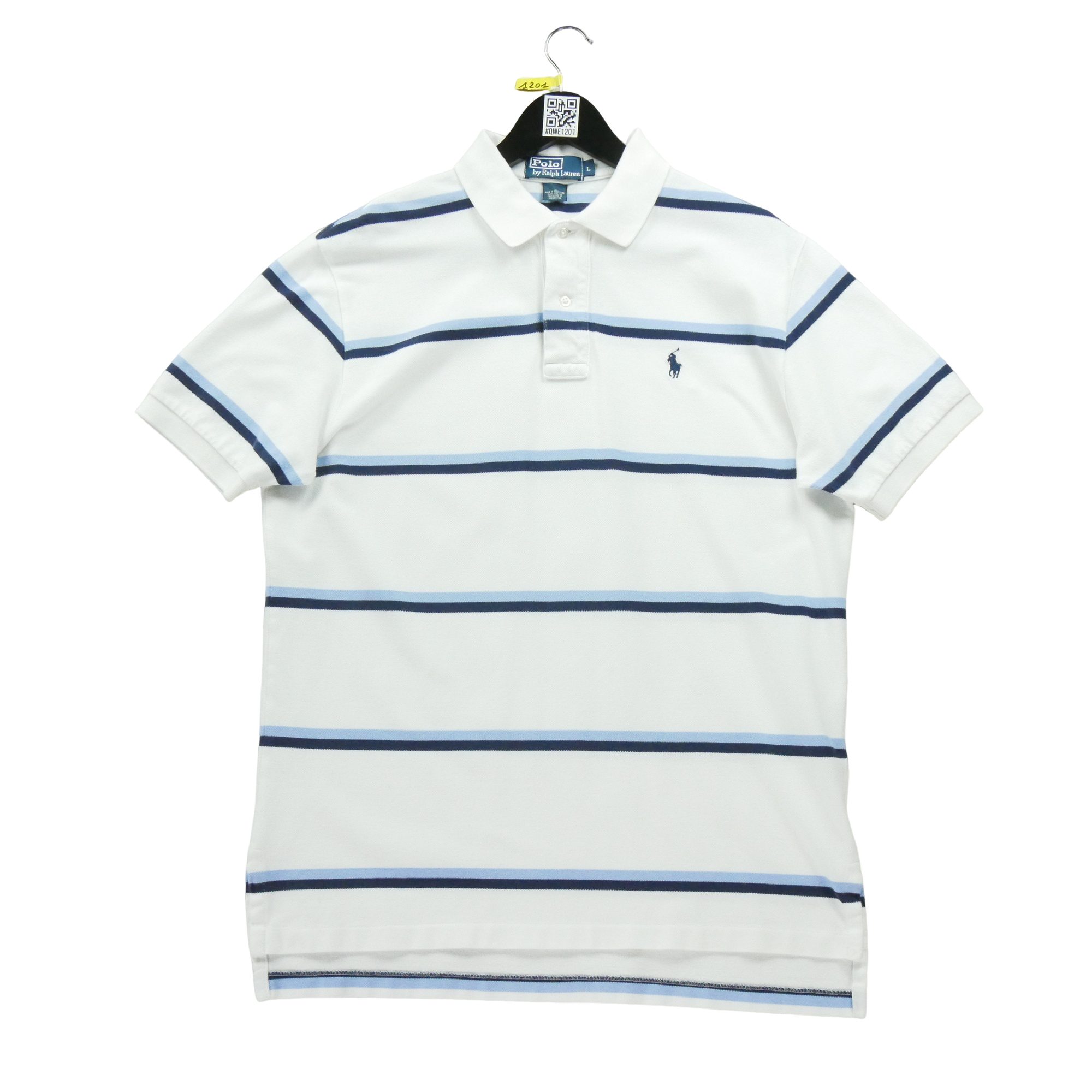 Polo manches courtes Homme  Blanc 2
