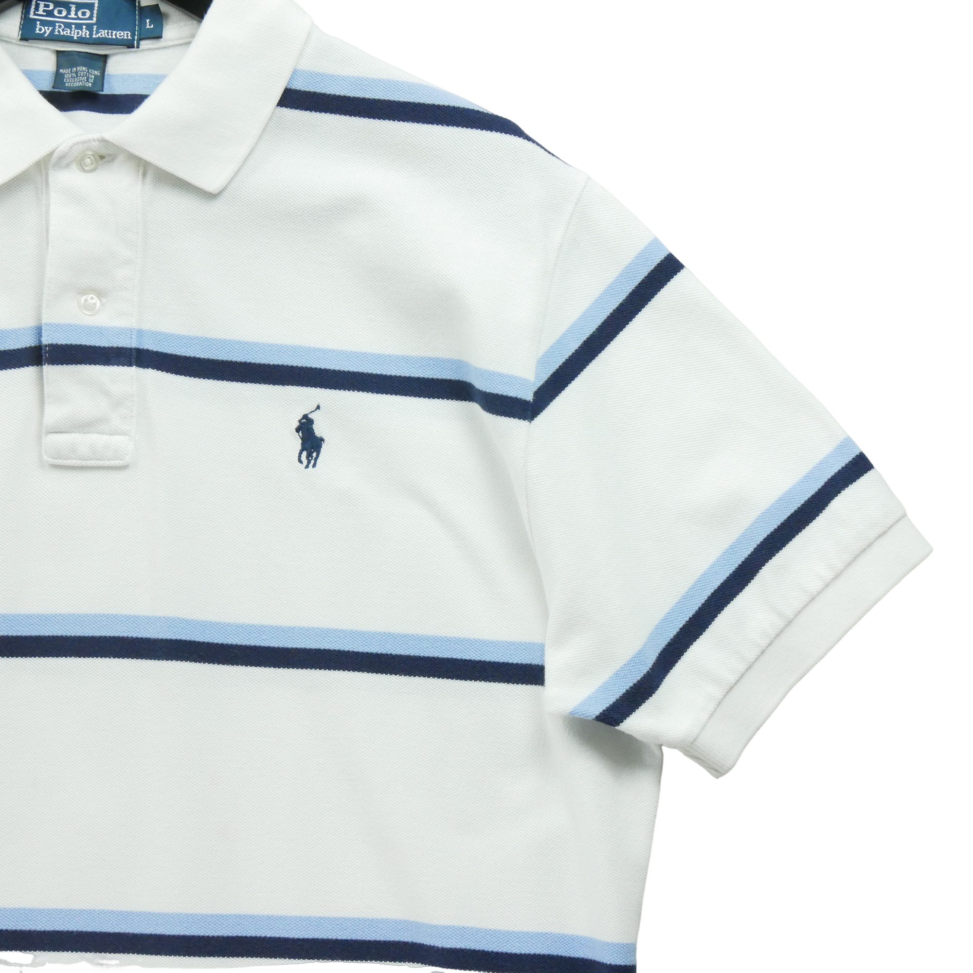 Polo manches courtes Homme  Blanc 4