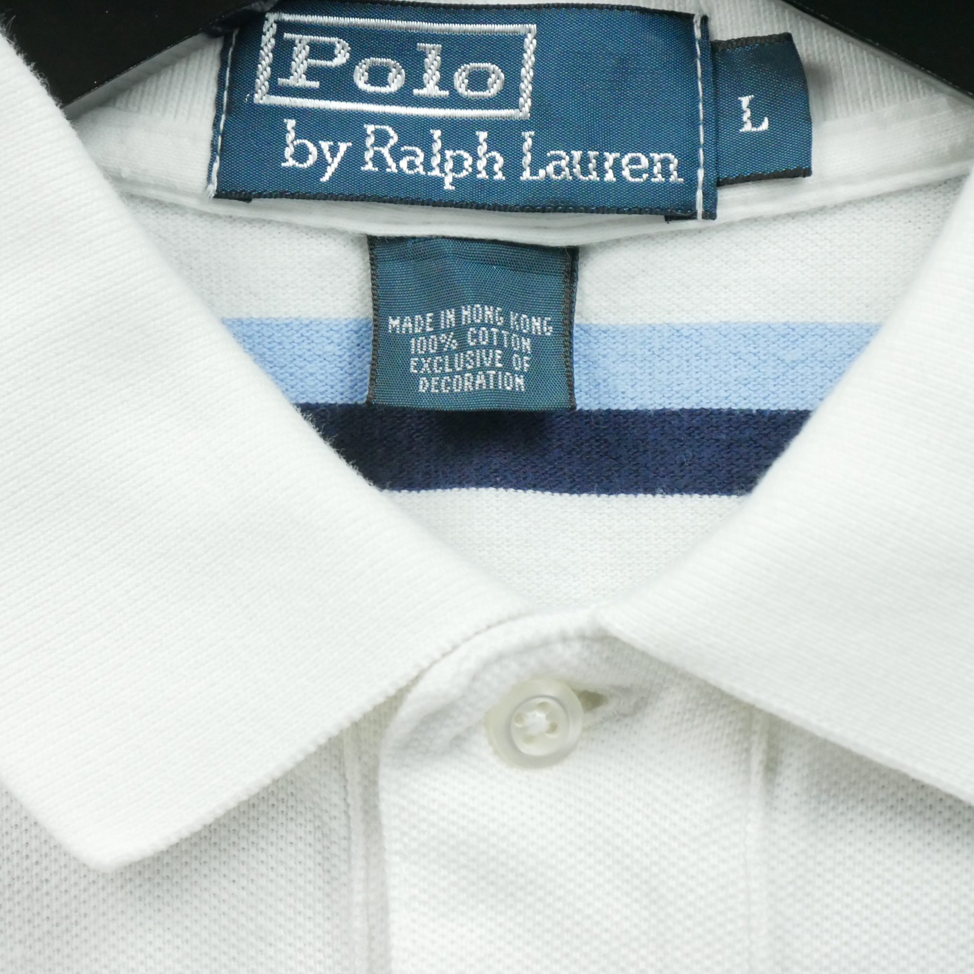 Polo manches courtes Homme  Blanc 7