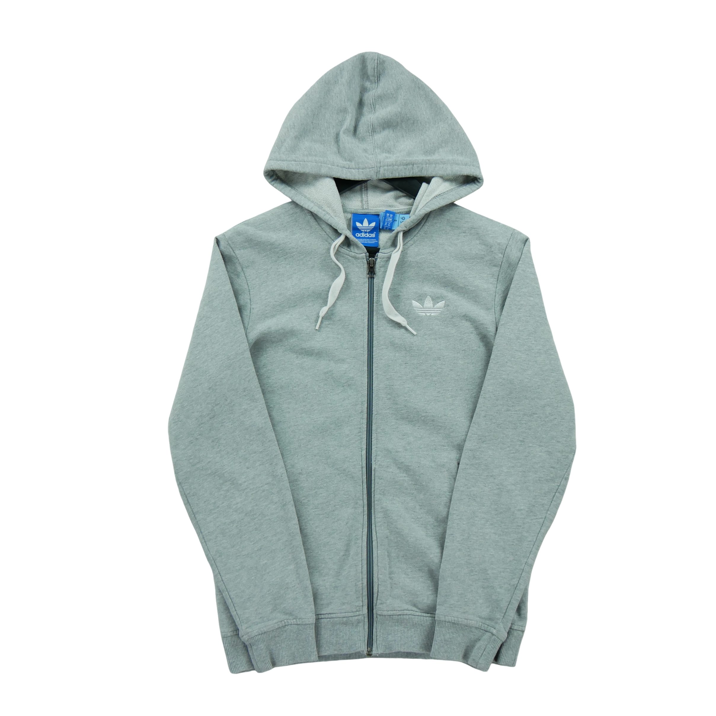 Sweat à capuche Femme  Full zip Gris 1