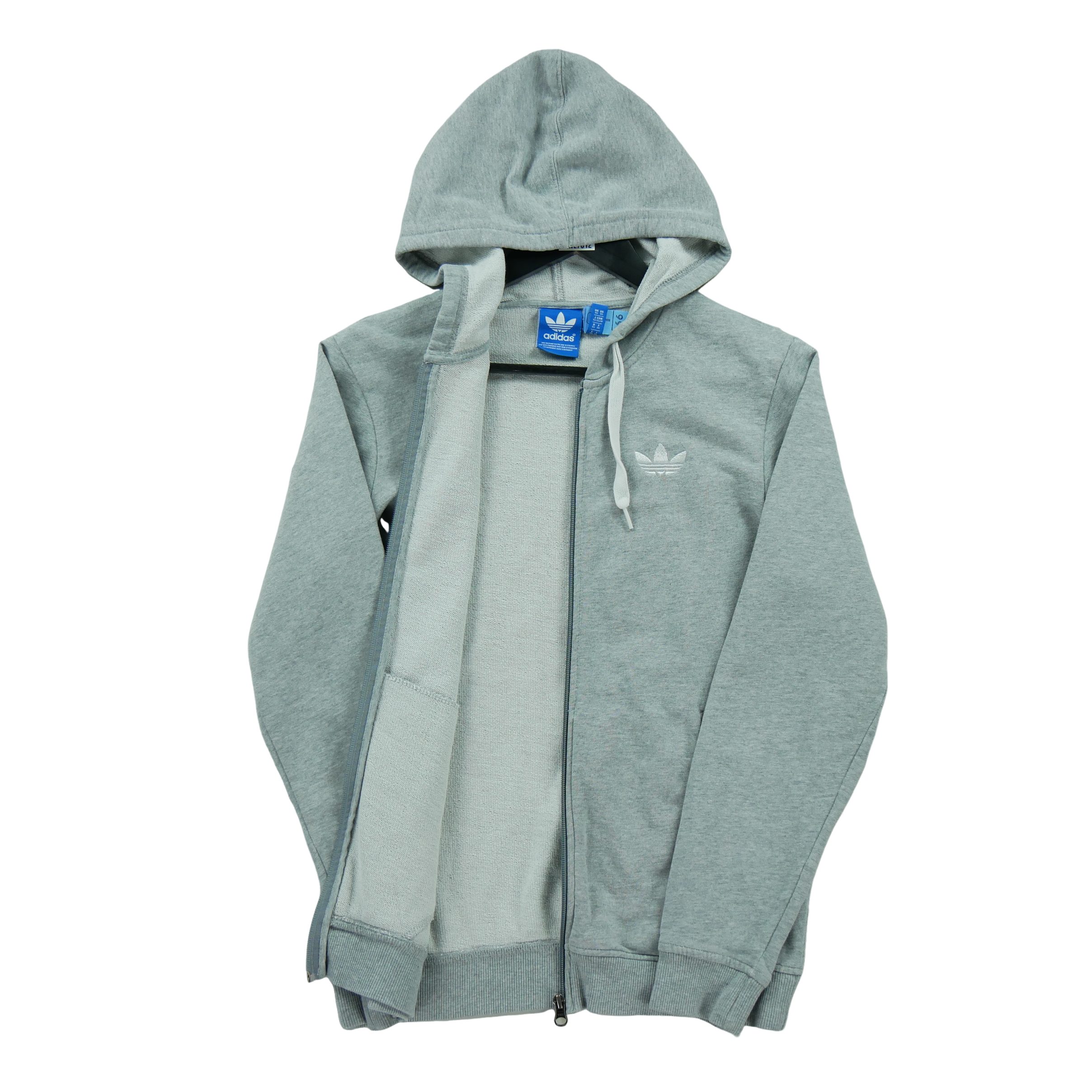 Sweat à capuche Femme  Full zip Gris 3