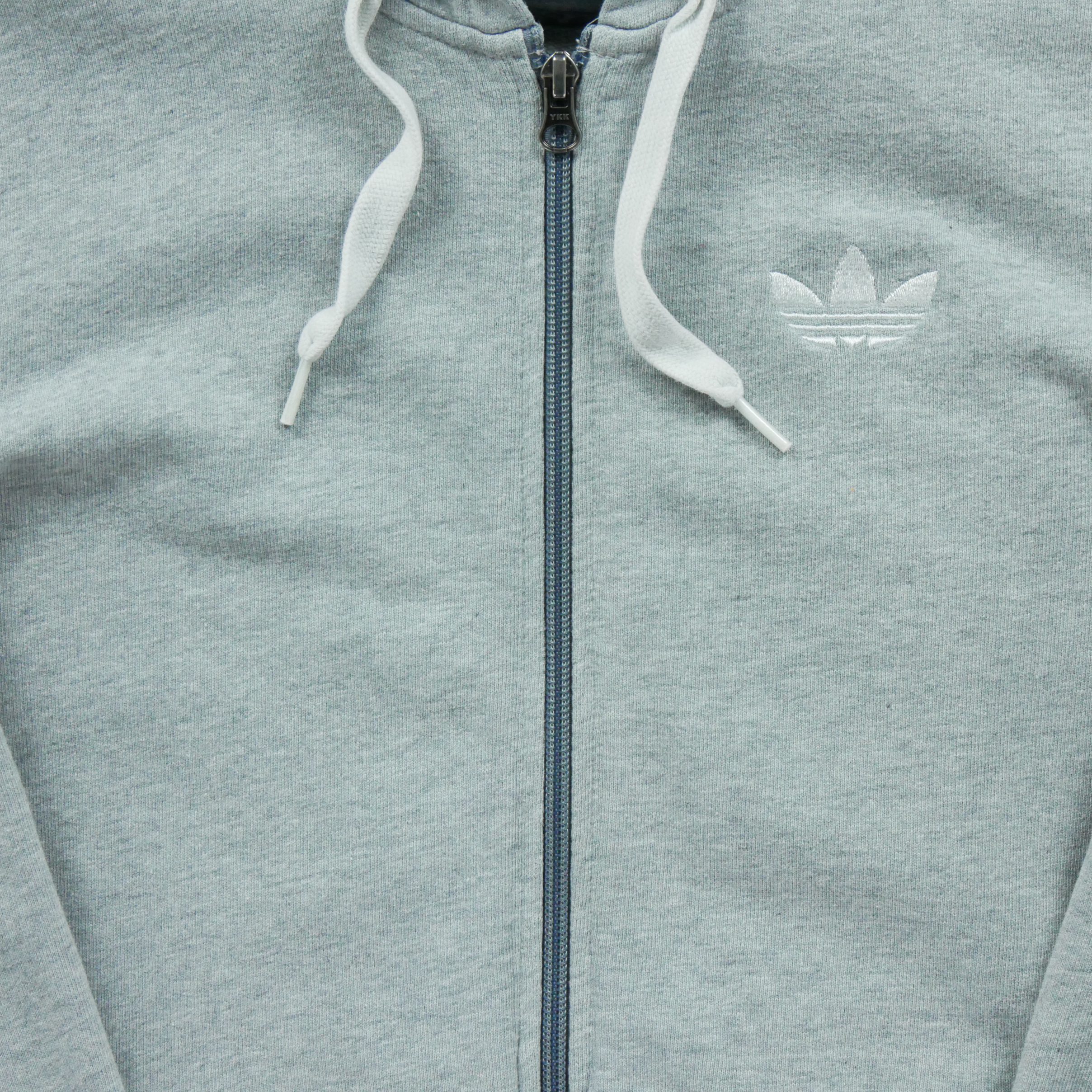 Sweat à capuche Femme  Full zip Gris 4