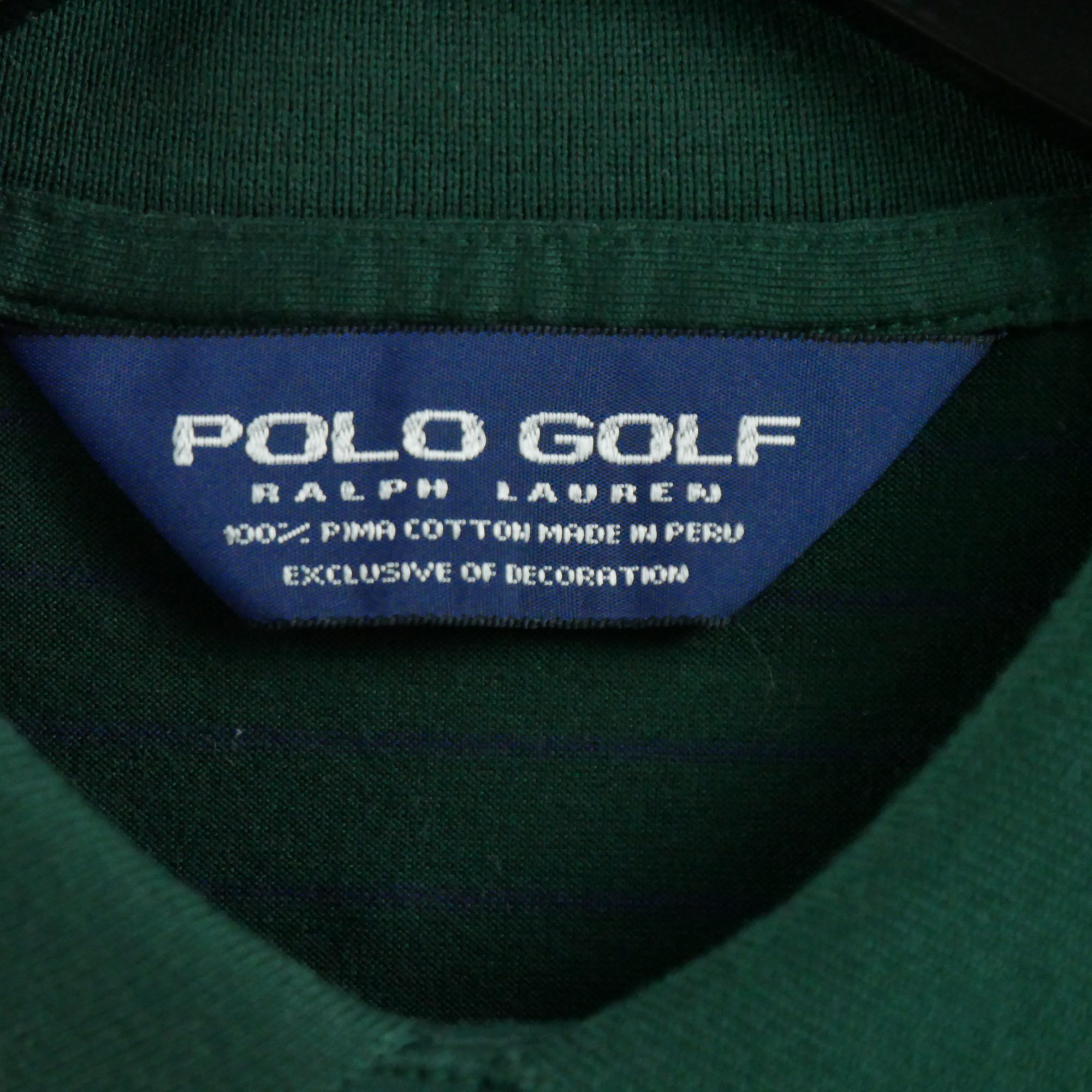 Polo manches longues Homme  Vert 4