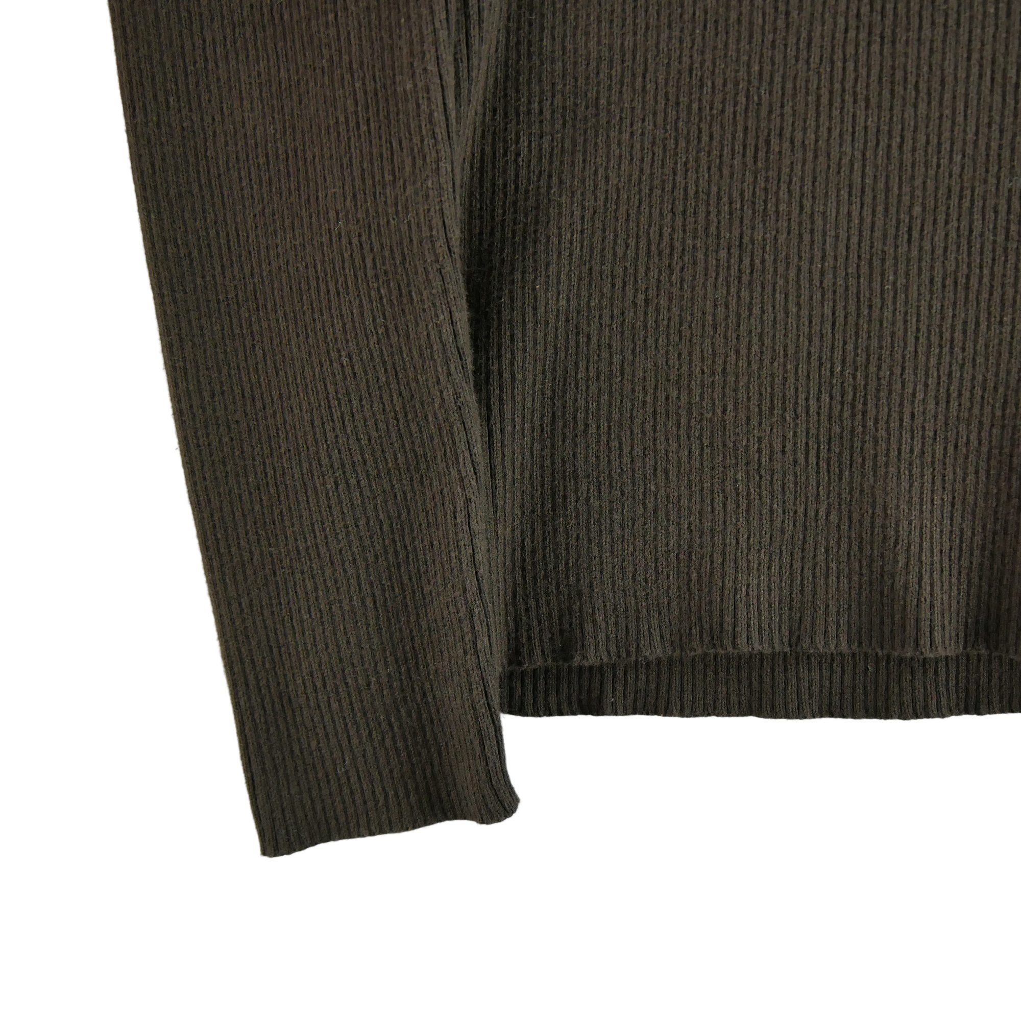 Pull Femme  col roulé Marron 4