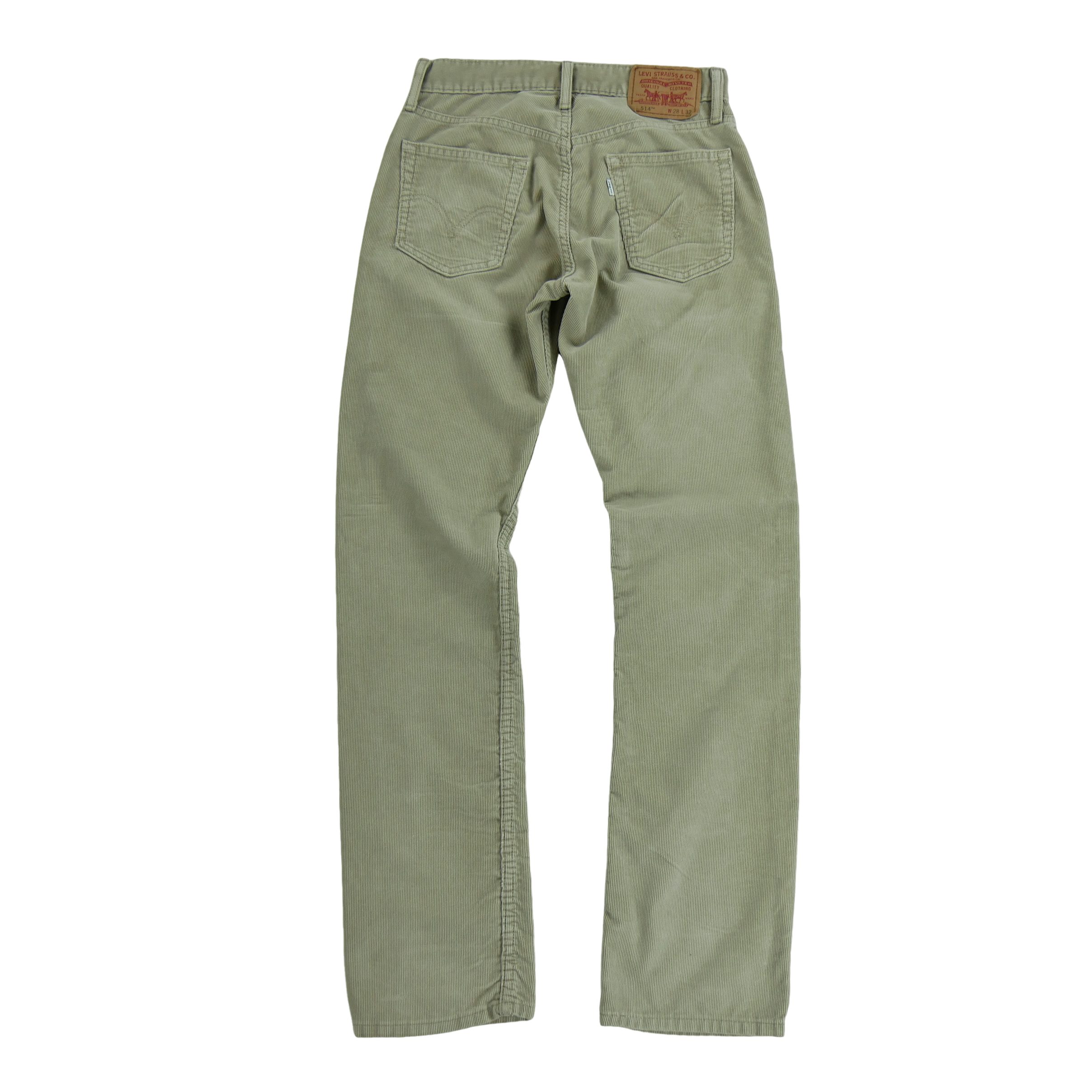 Pantalon Homme en velours côtelé Beige 2