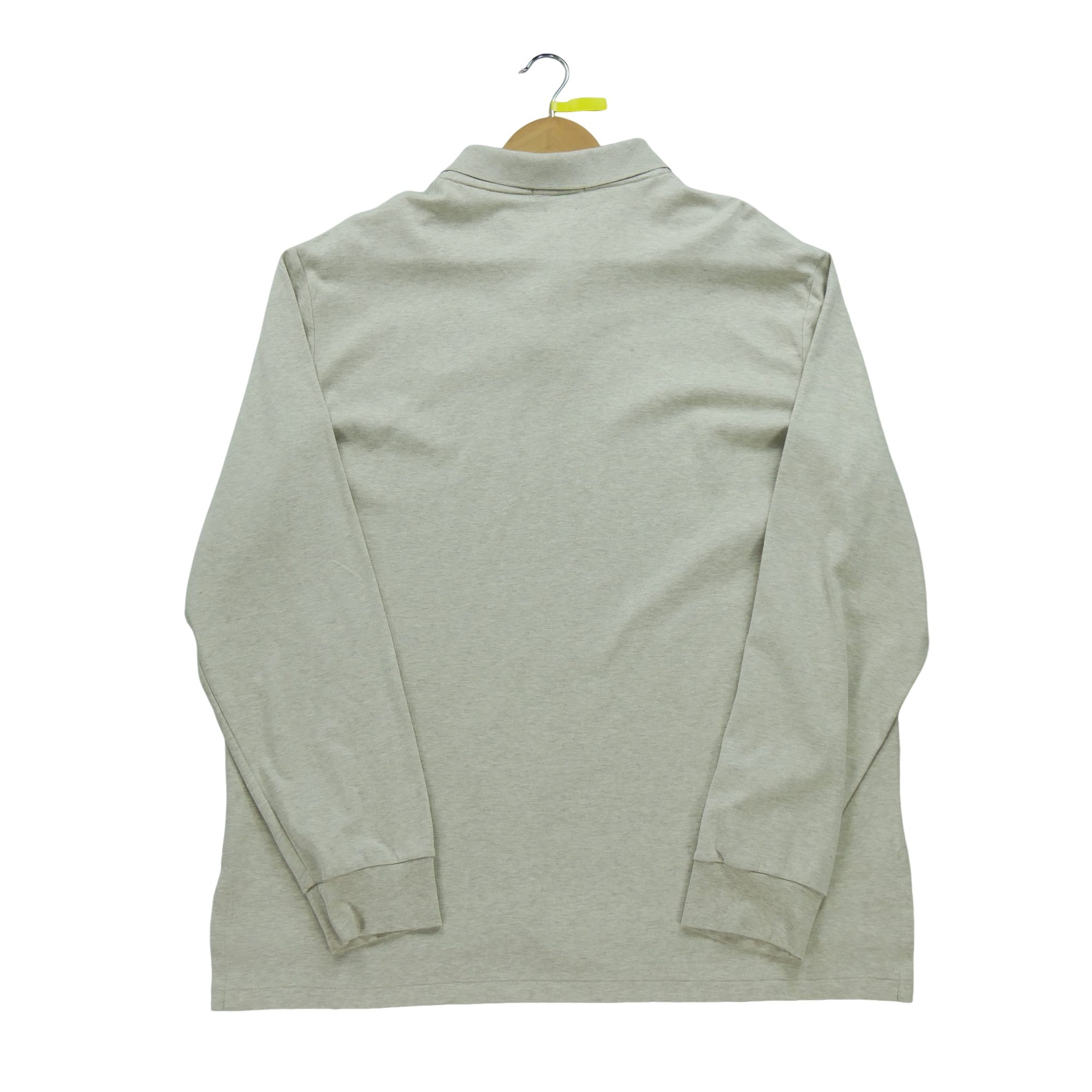 Polo manches longues Homme  Beige 2