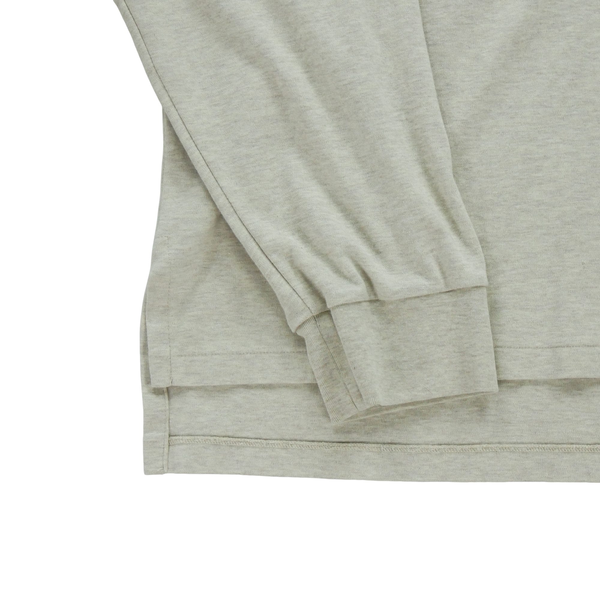Polo manches longues Homme  Beige 4