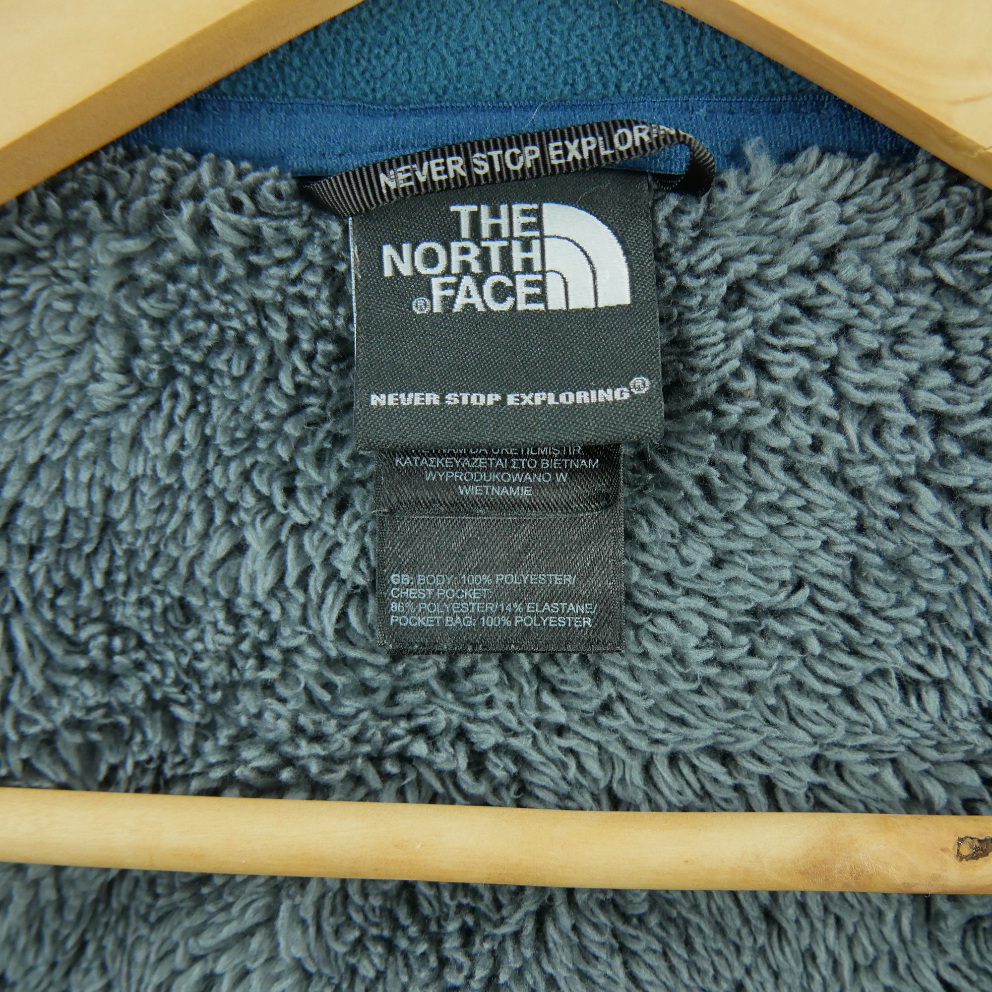 Veste polaire Homme  TNF Bleu 8