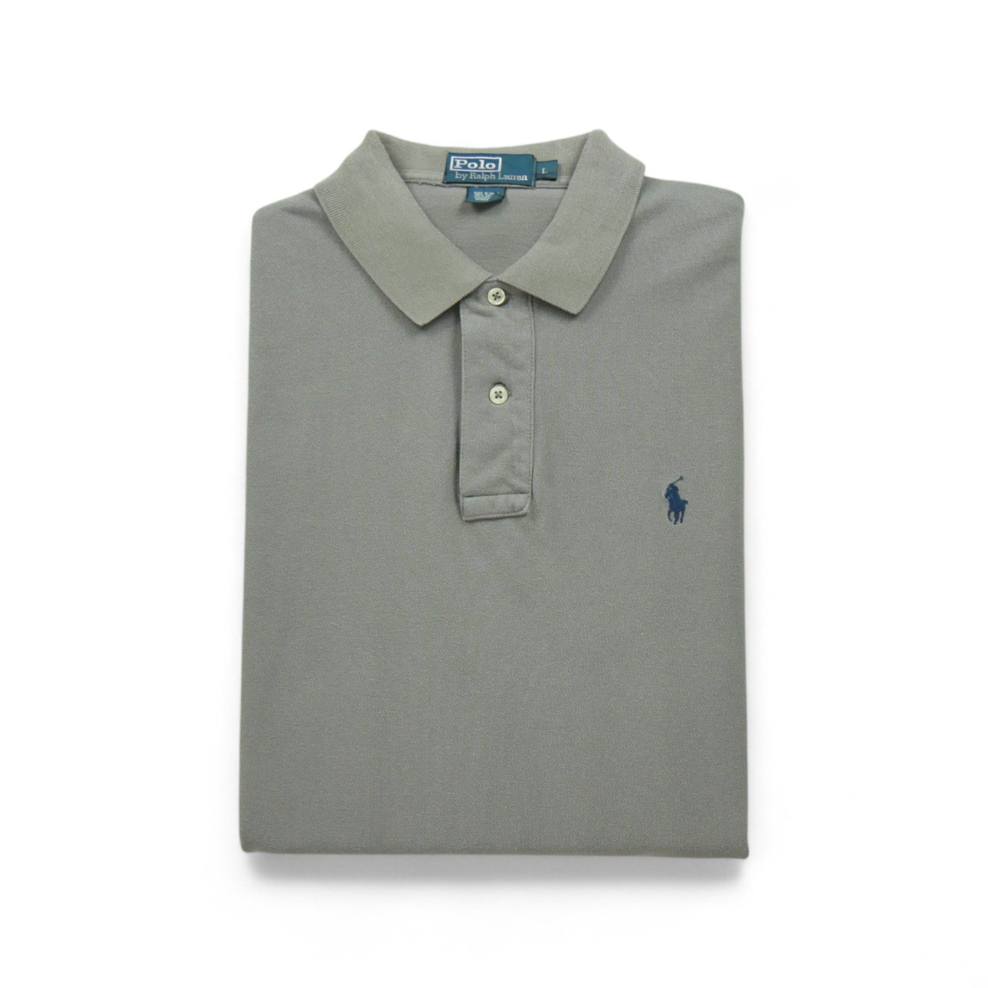 Polo manches courtes Homme Gris - Très bon état