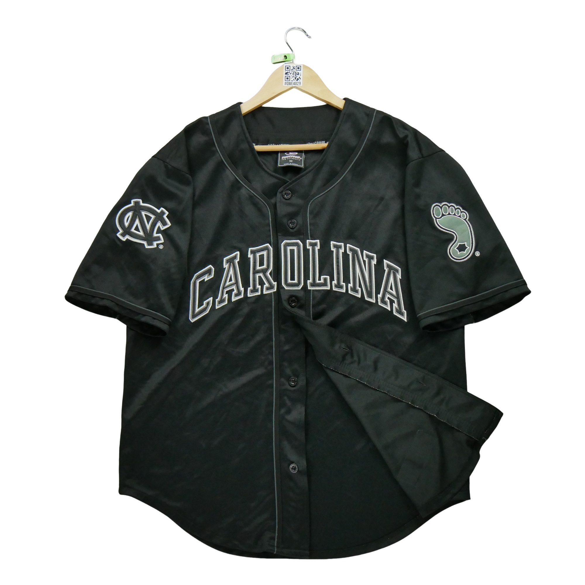 Maillot Homme NCAA Tar Heels Noir 3