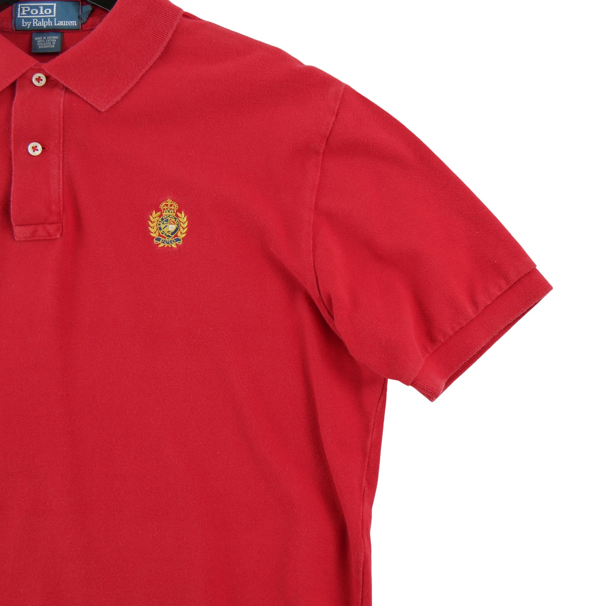 Polo manches courtes Homme  Rouge 4