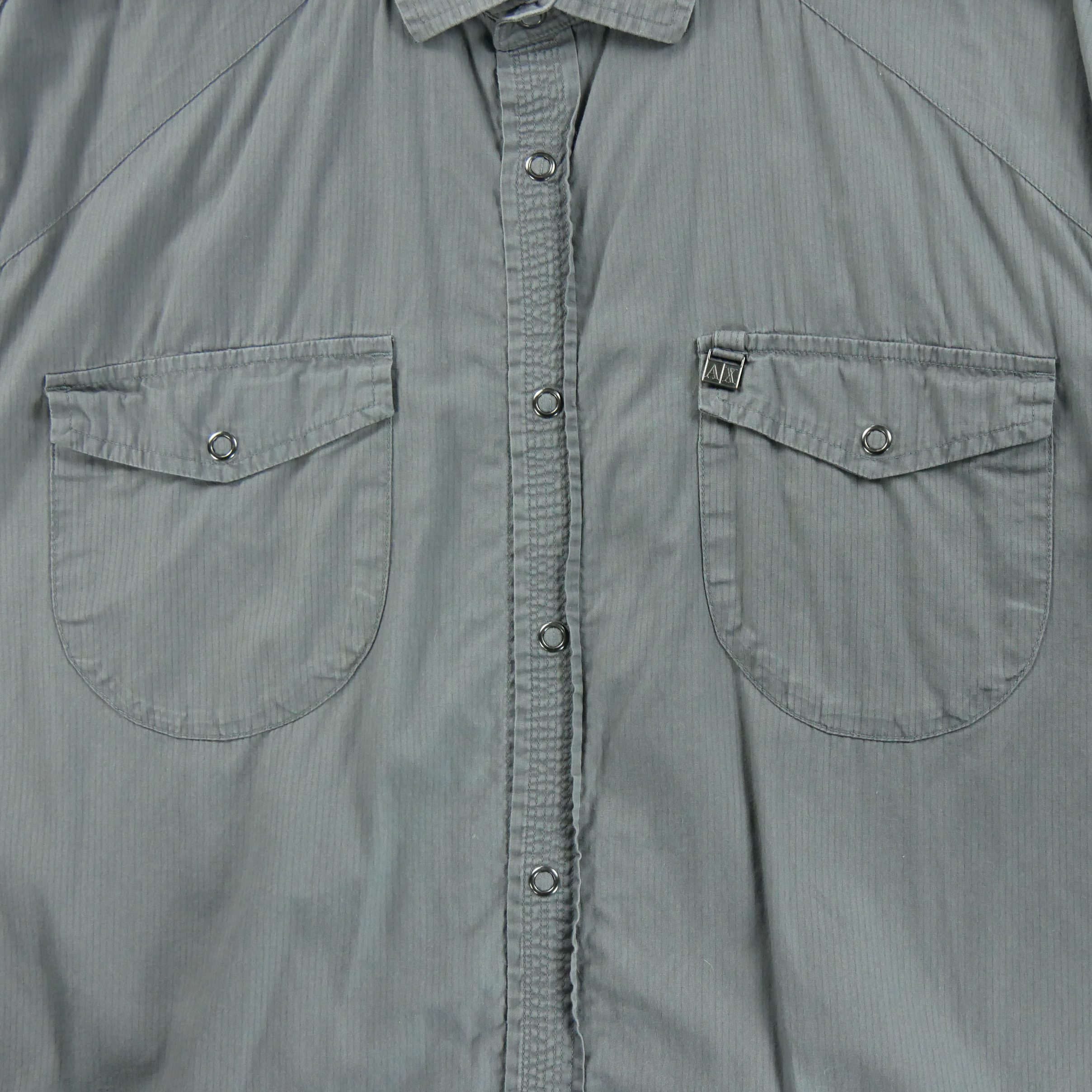 Chemise détente Homme uni Gris 3