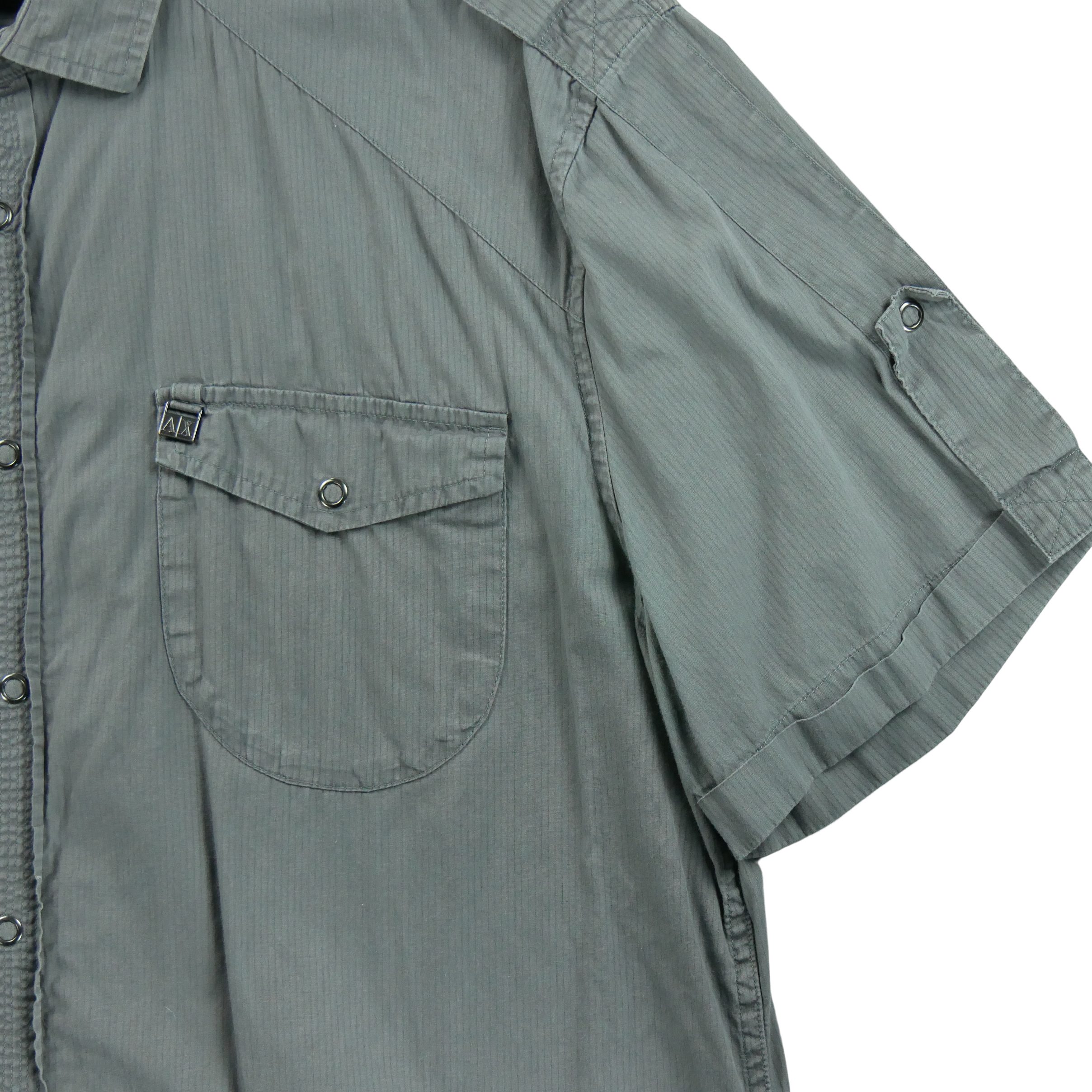 Chemise détente Homme uni Gris 4