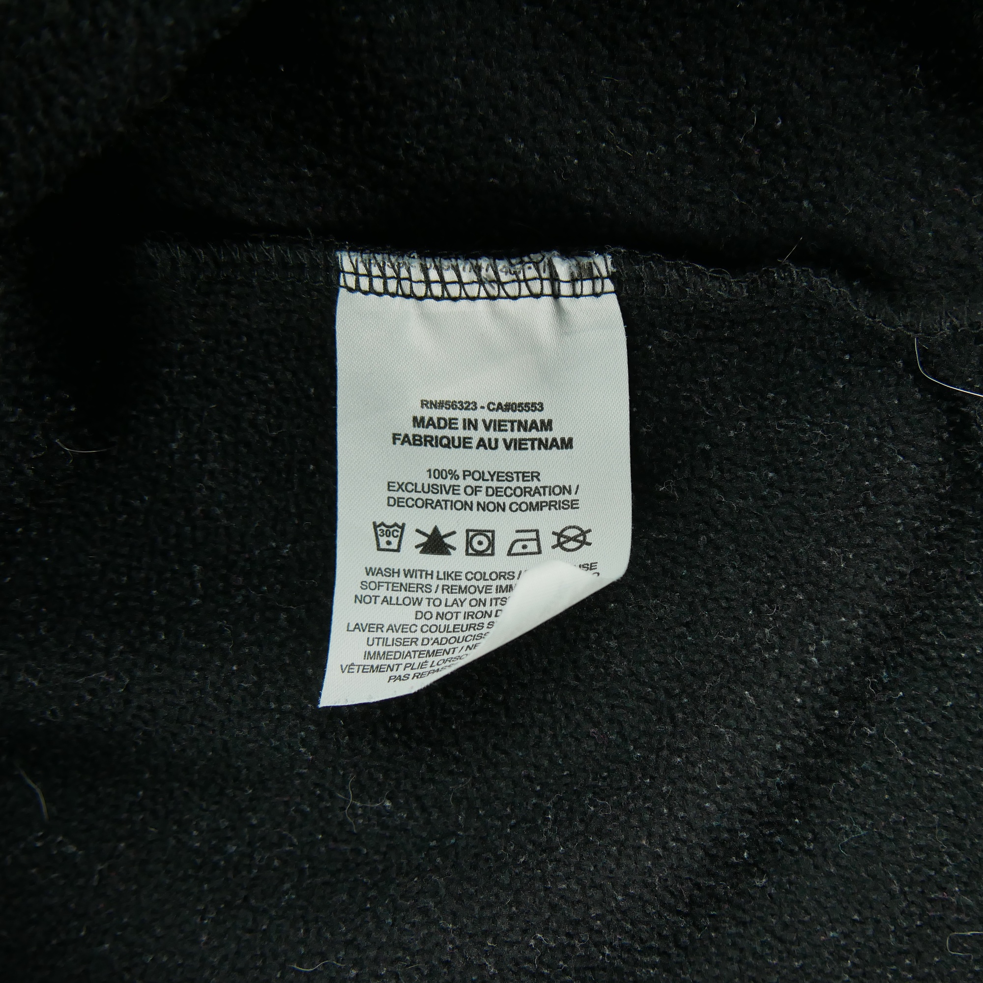 Sweat à capuche Homme  Dri-Fit Noir 6