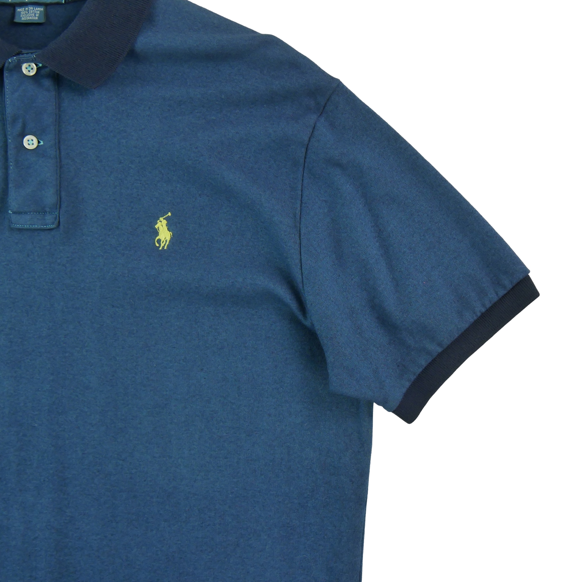 Polo manches courtes Homme  Marine 4