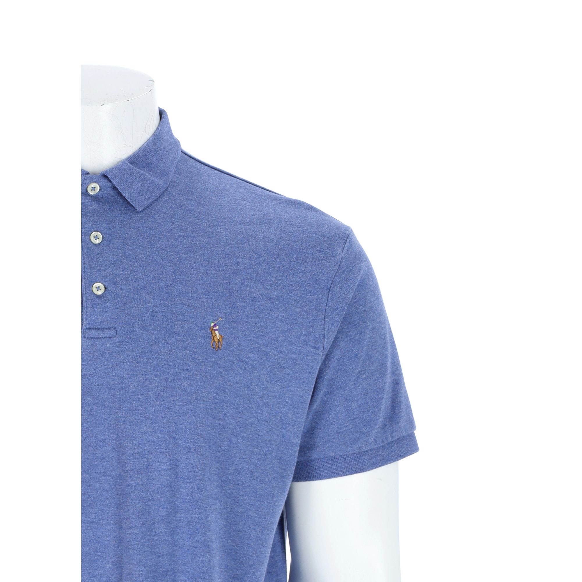 Polo manches courtes Homme  Bleu 6