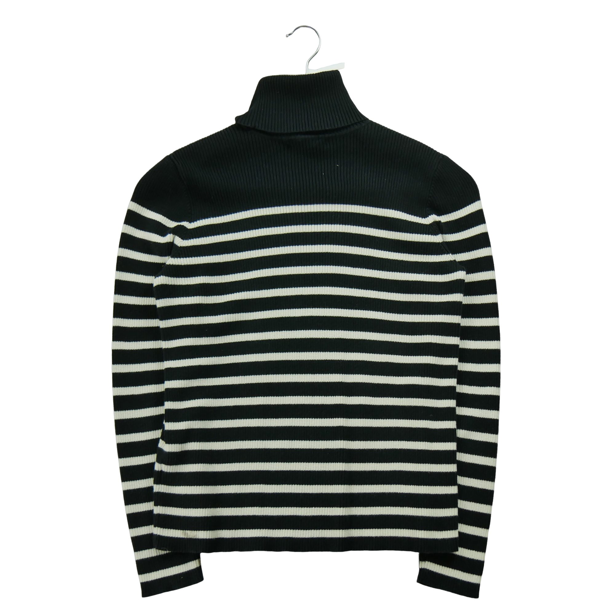 Pull Femme  col roulé Noir 2