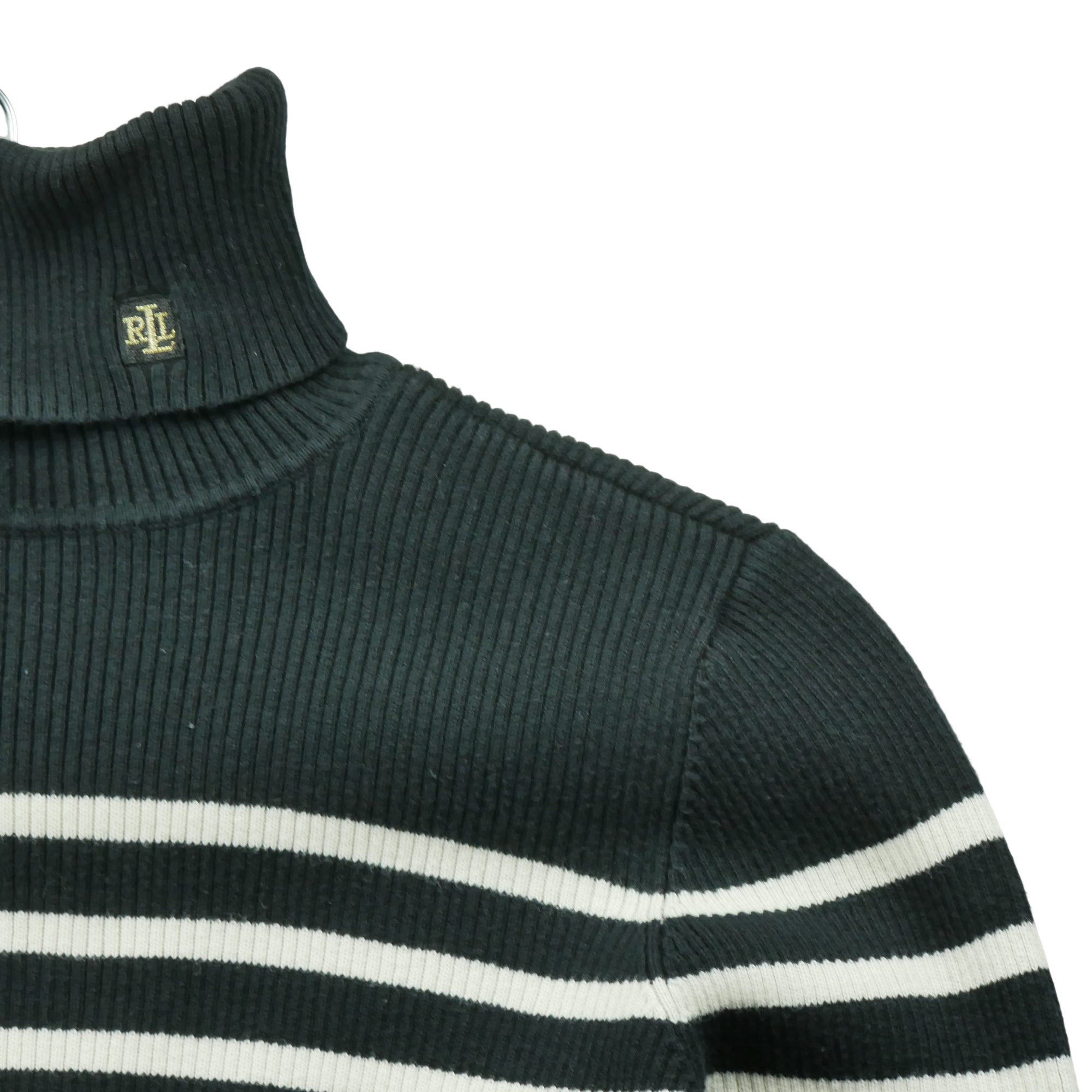 Pull Femme  col roulé Noir 3