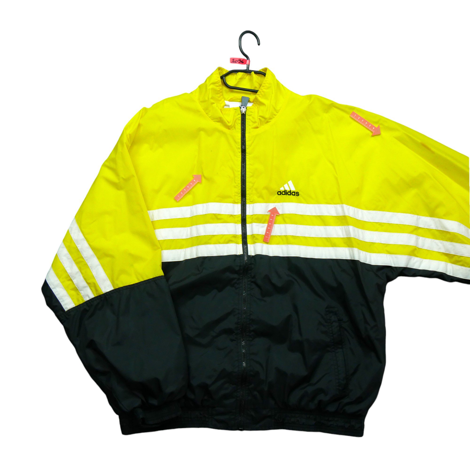Coupe-vent Homme  Vintage Y2K Jaune 11