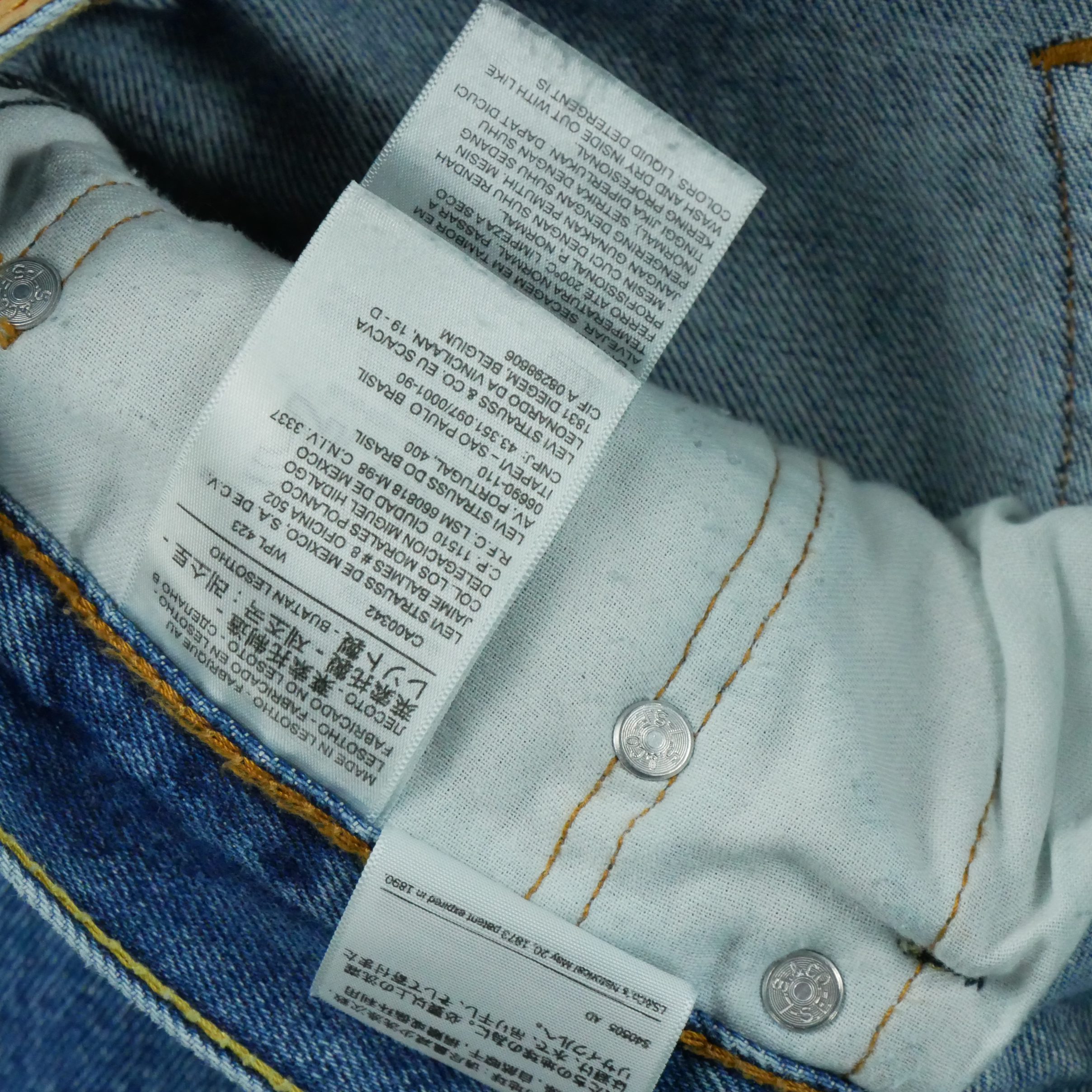 Jean Levi Strauss 505 8