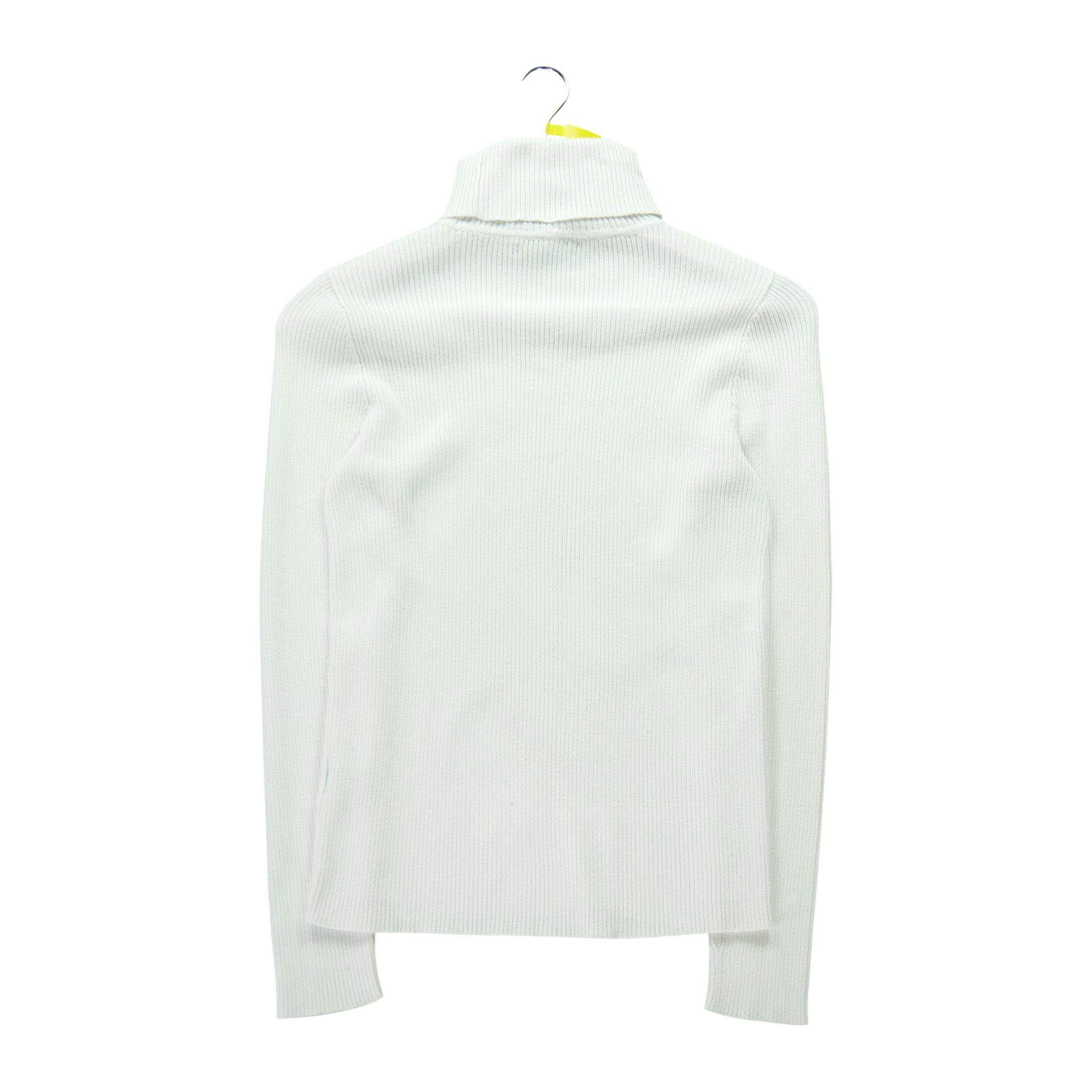 Pull Femme  col roulé Blanc 2