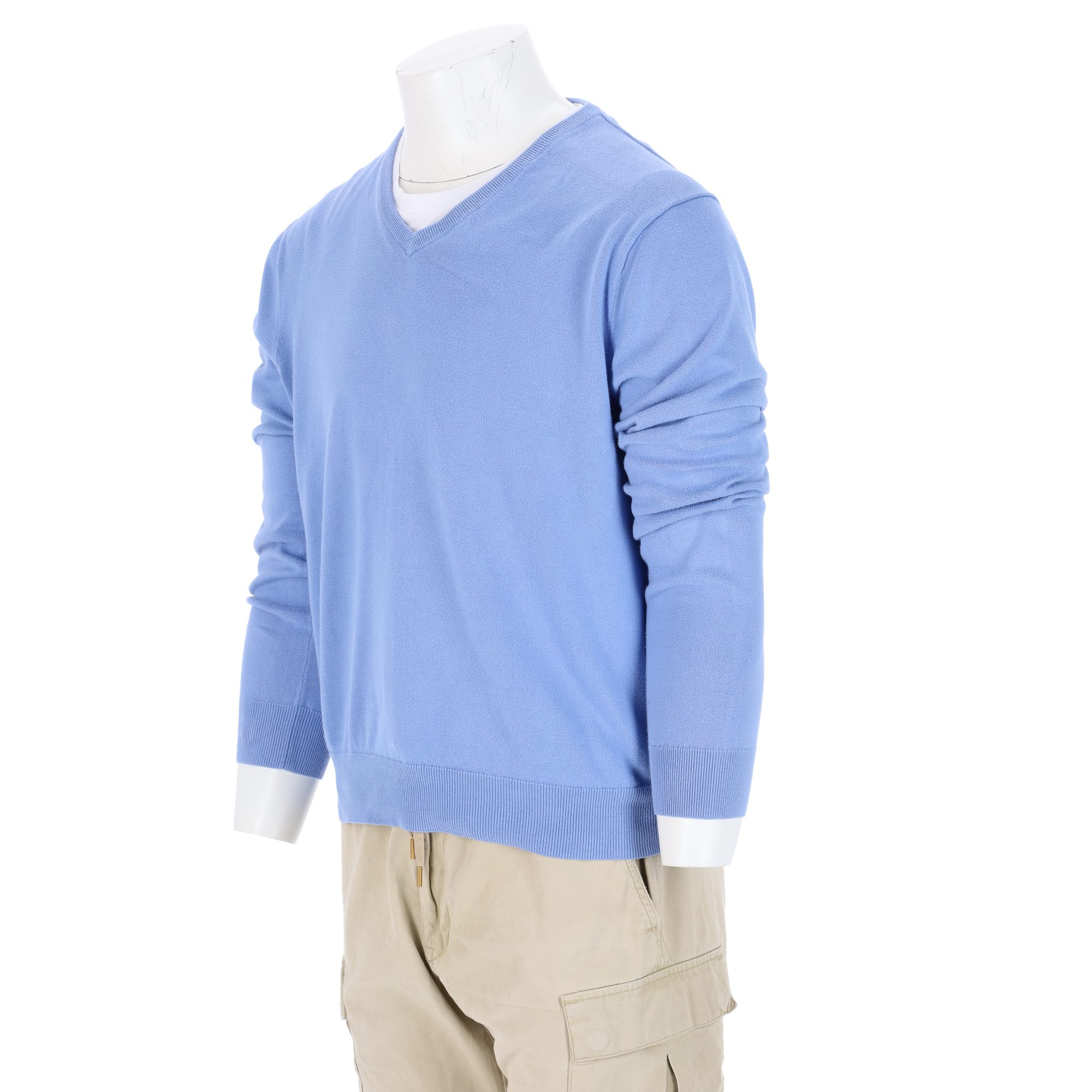 Pull Homme  Bleu clair 4