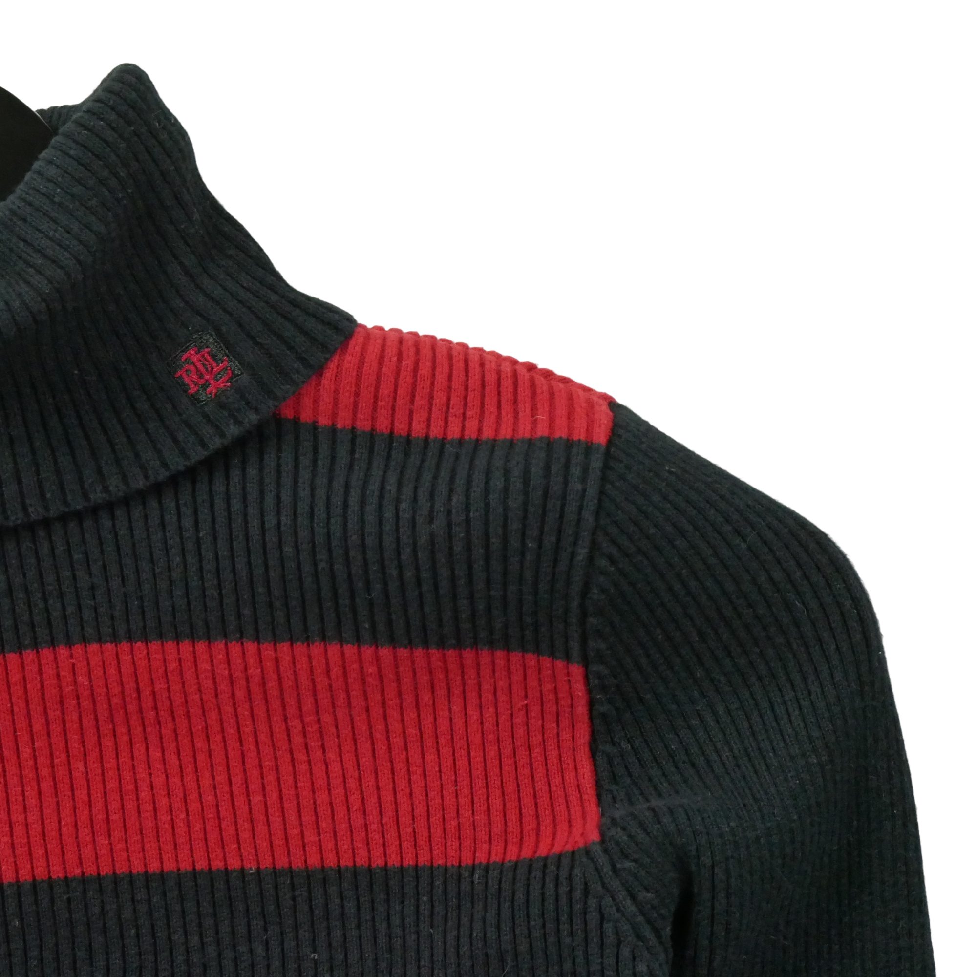 Pull Femme  col roulé Rouge 3