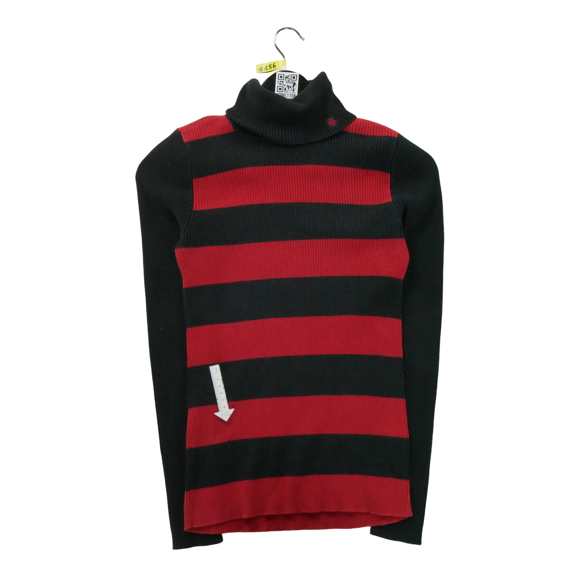 Pull Femme  col roulé Rouge 4
