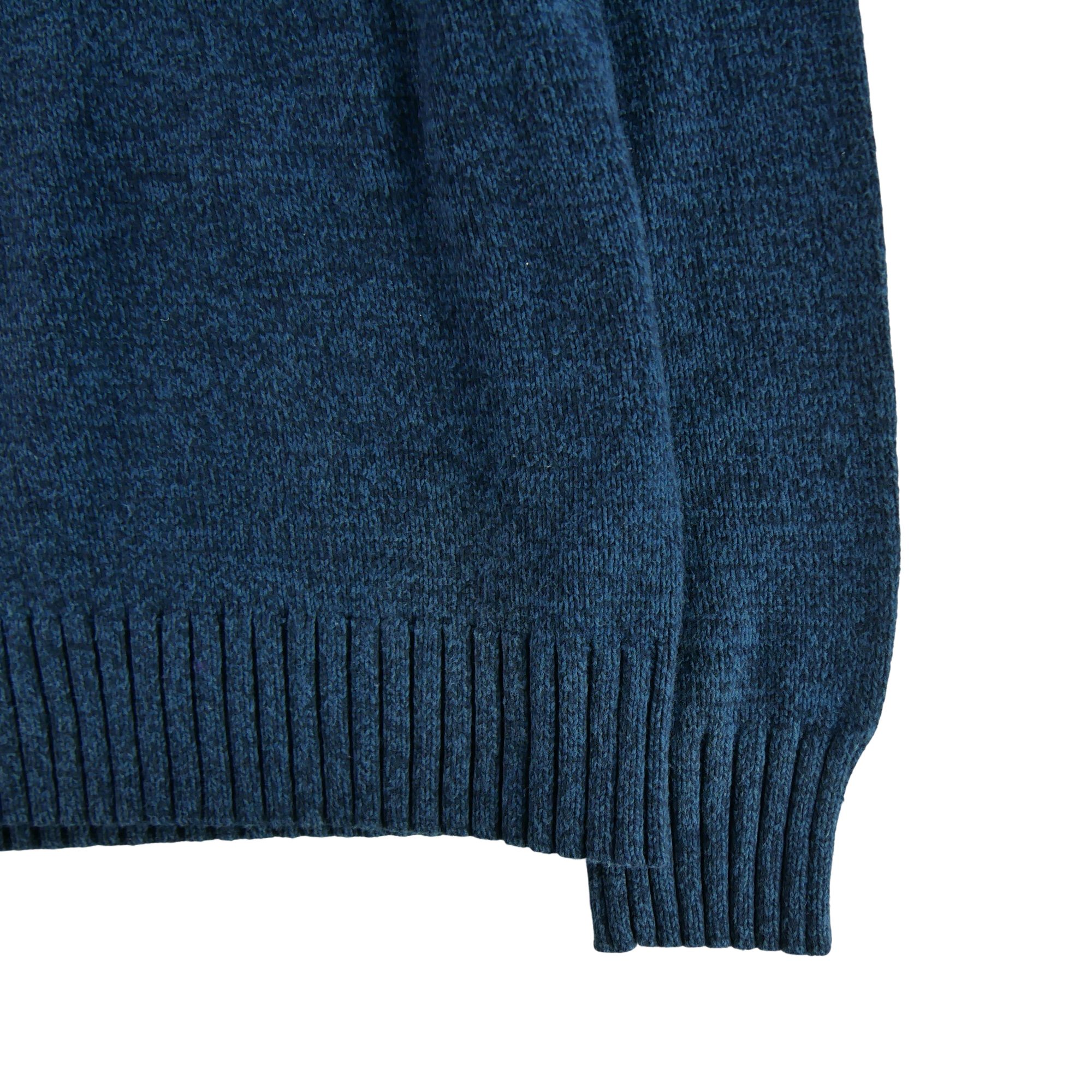 Pull Femme  col roulé Marine 3