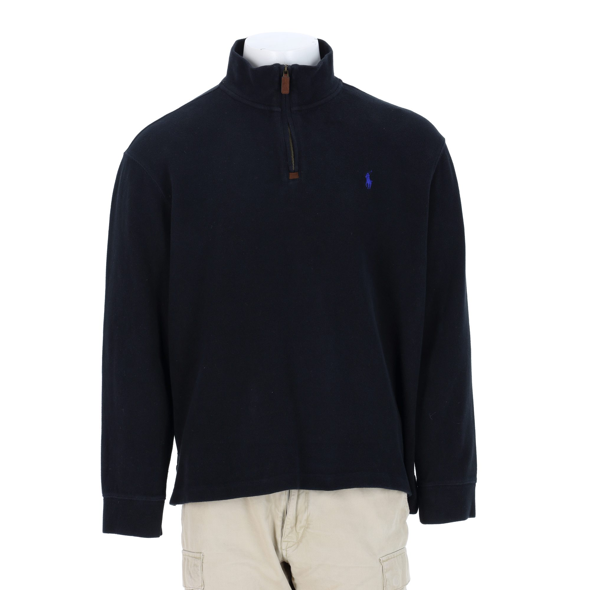 Pull Homme  col camionneur Noir 1