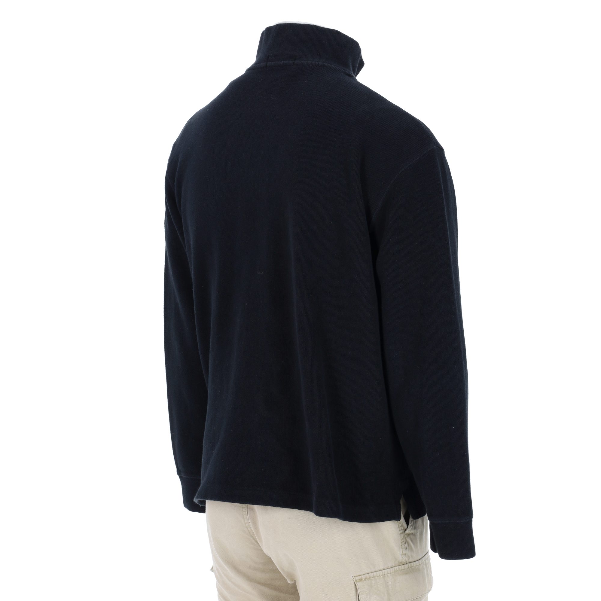 Pull Homme  col camionneur Noir 4