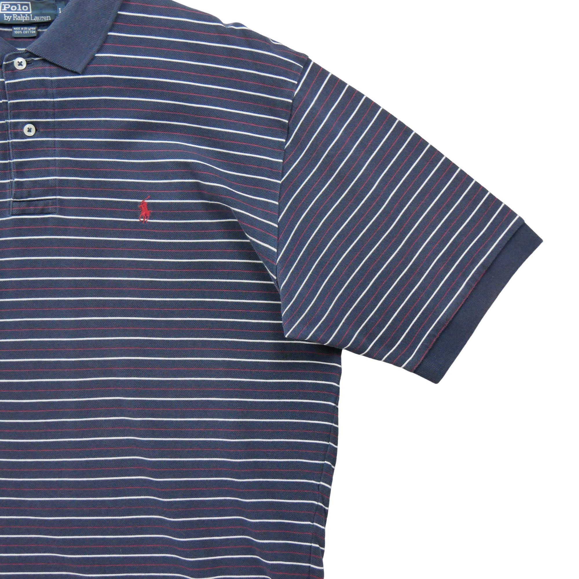 Polo manches courtes Homme  Marine 4