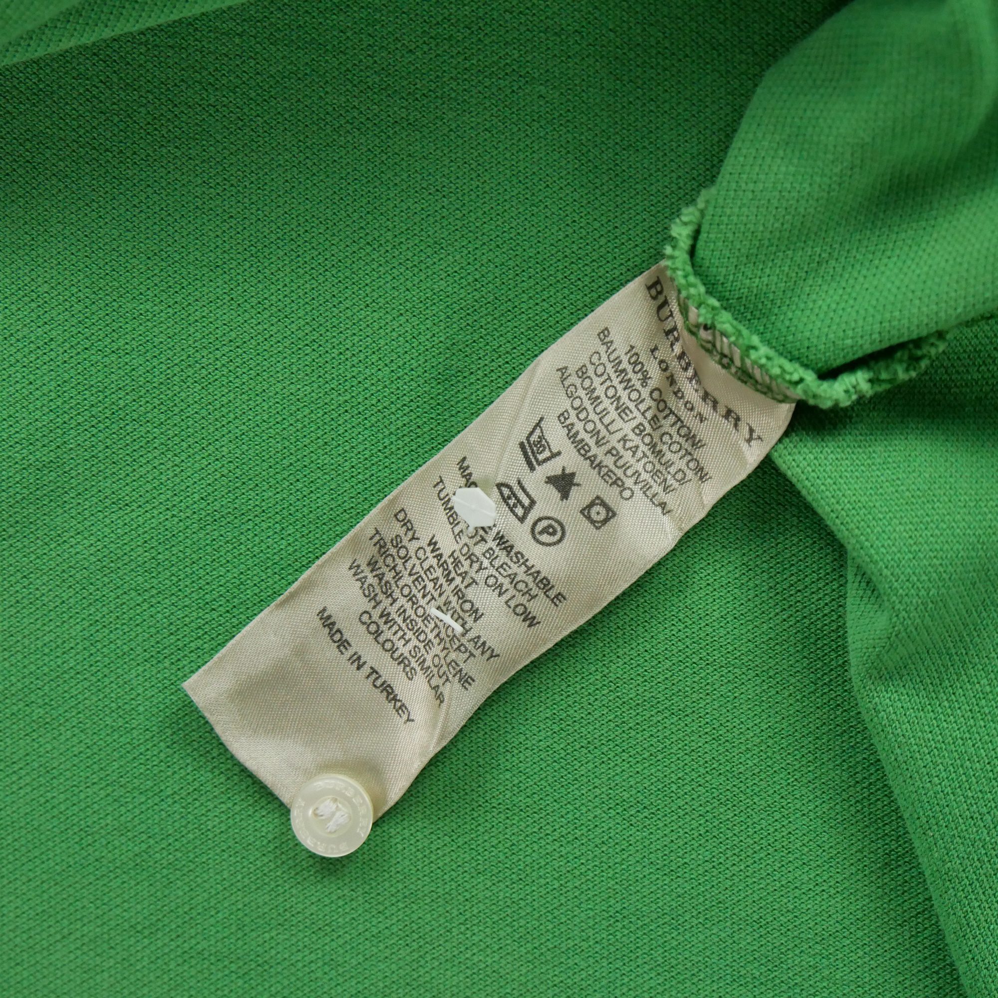 Polo manches courtes Homme  Vert 7