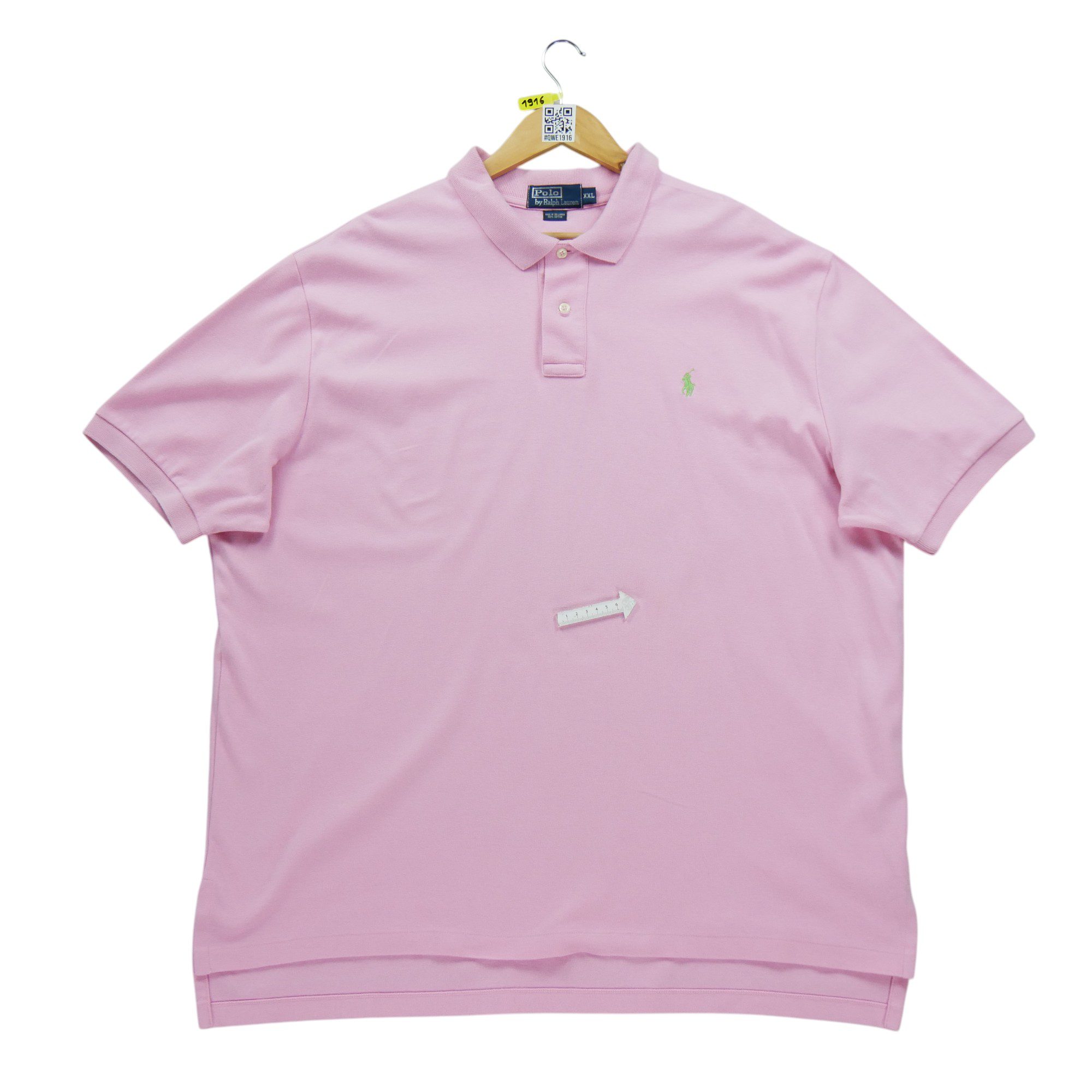 Polo manches courtes Homme  Rose 4