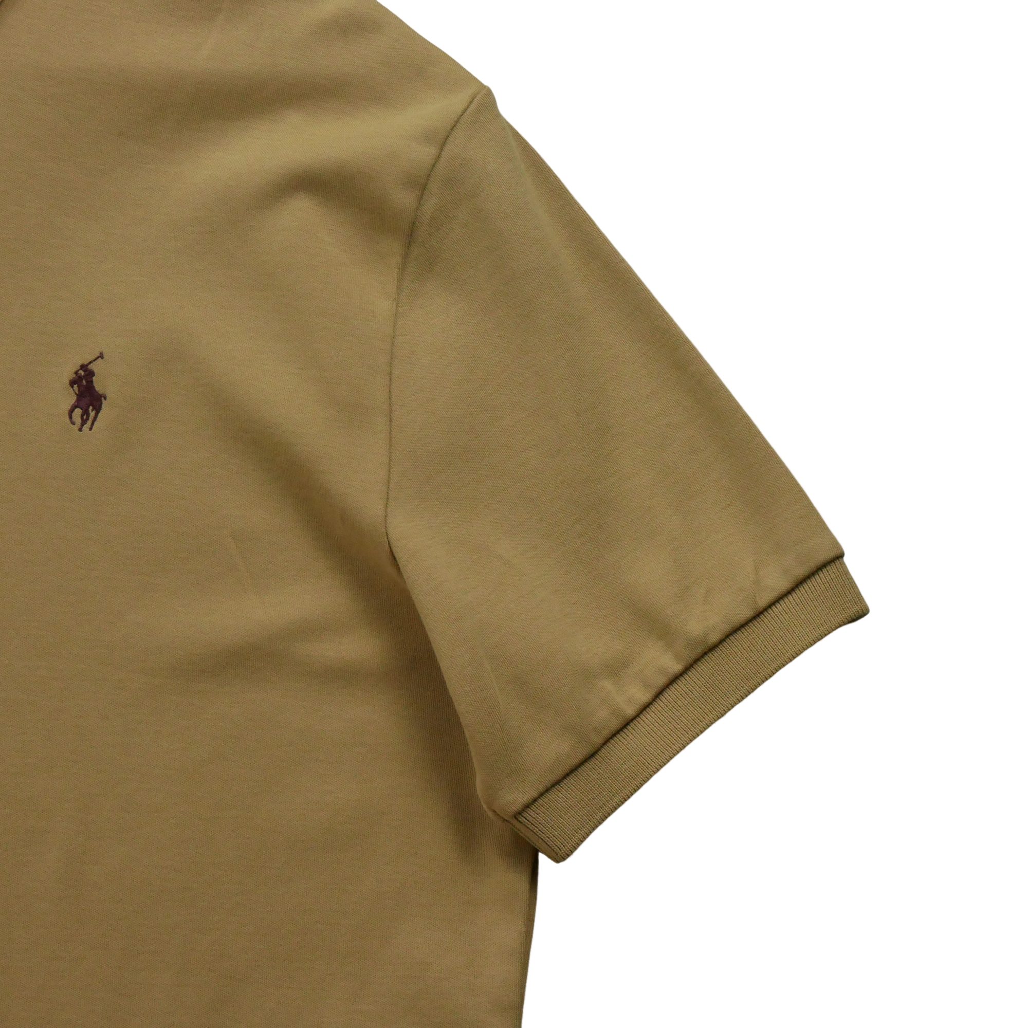 Polo manches courtes Homme  Beige 4