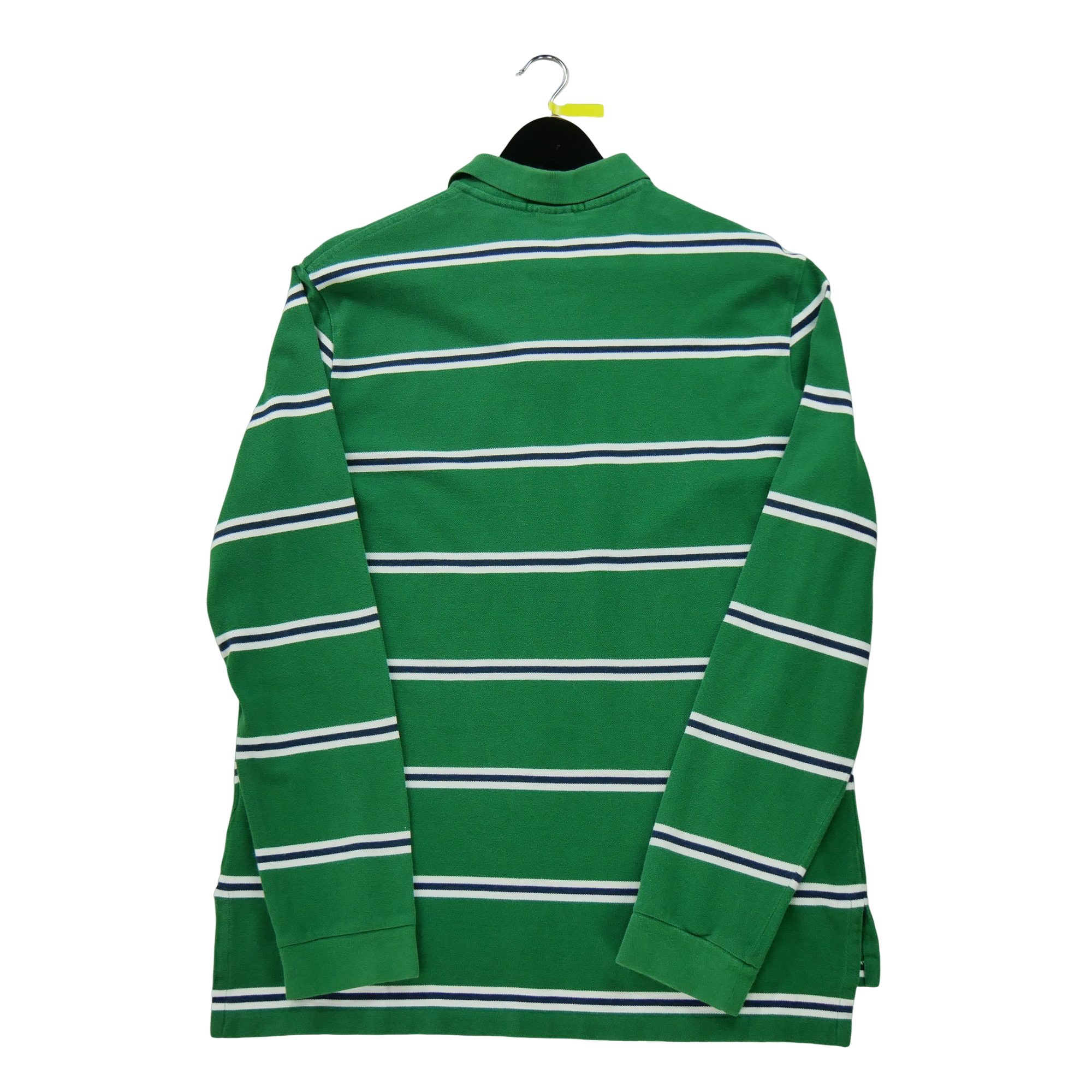 Polo manches longues Homme  Vert 3