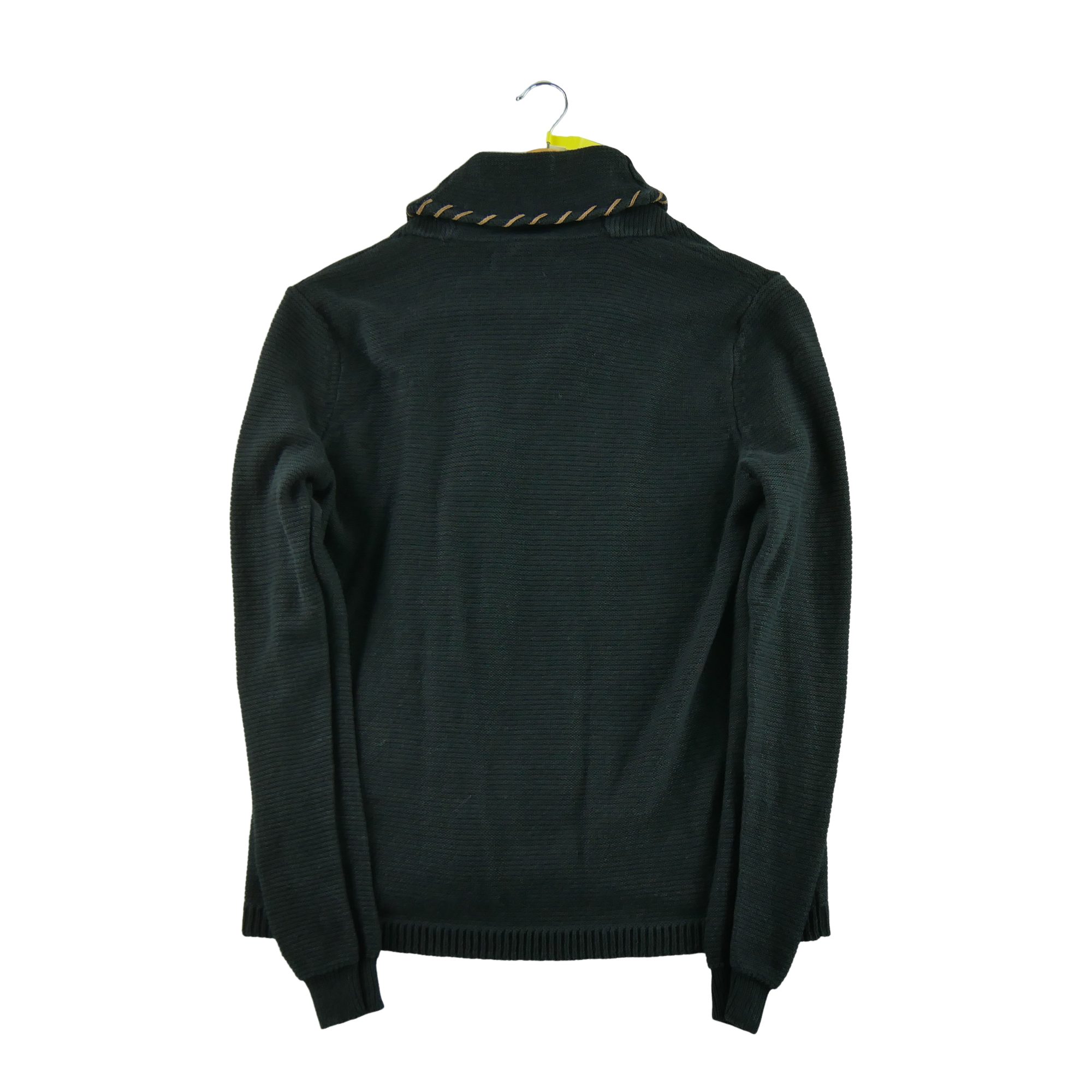 Gilets Femme  en lin Noir 2