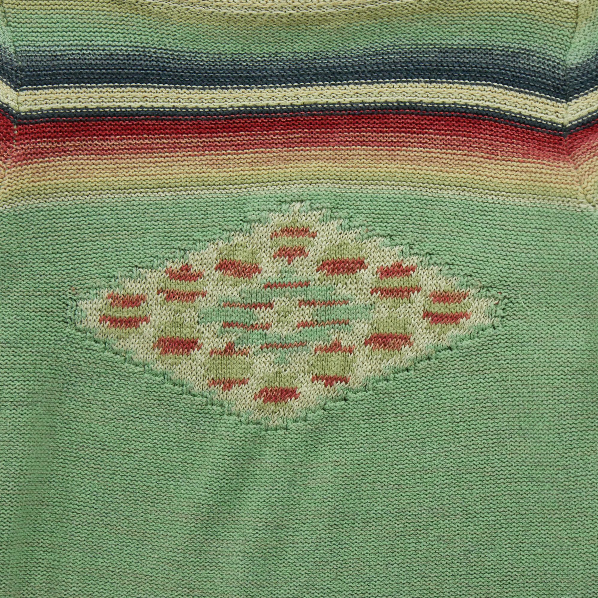 Pull Femme  en lin Vert 4