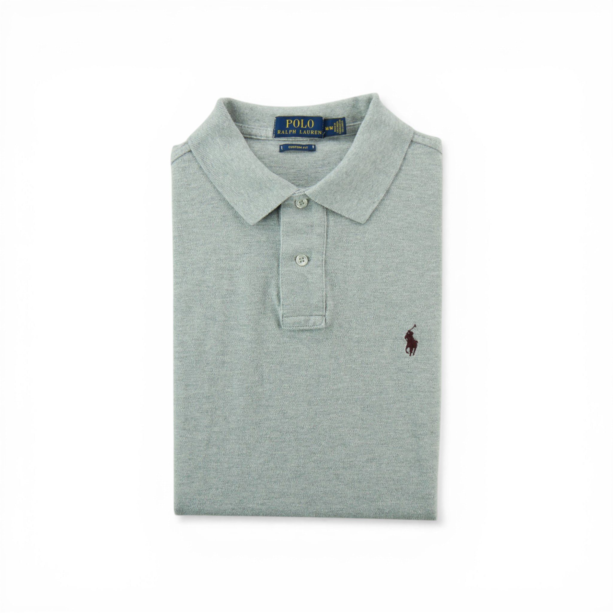 Polo manches courtes Homme  Gris 1