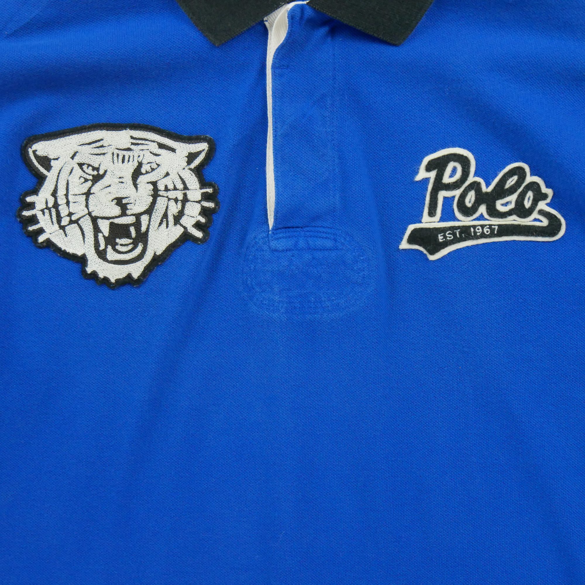 Polo manches courtes Homme  Bleu 4