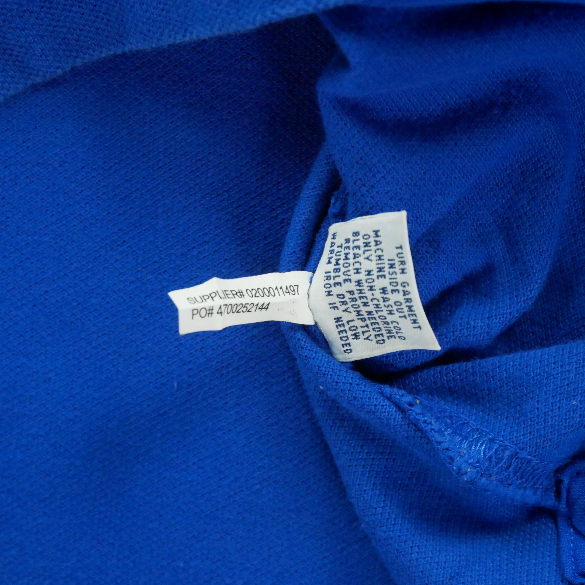 Polo manches courtes Homme  Bleu 7
