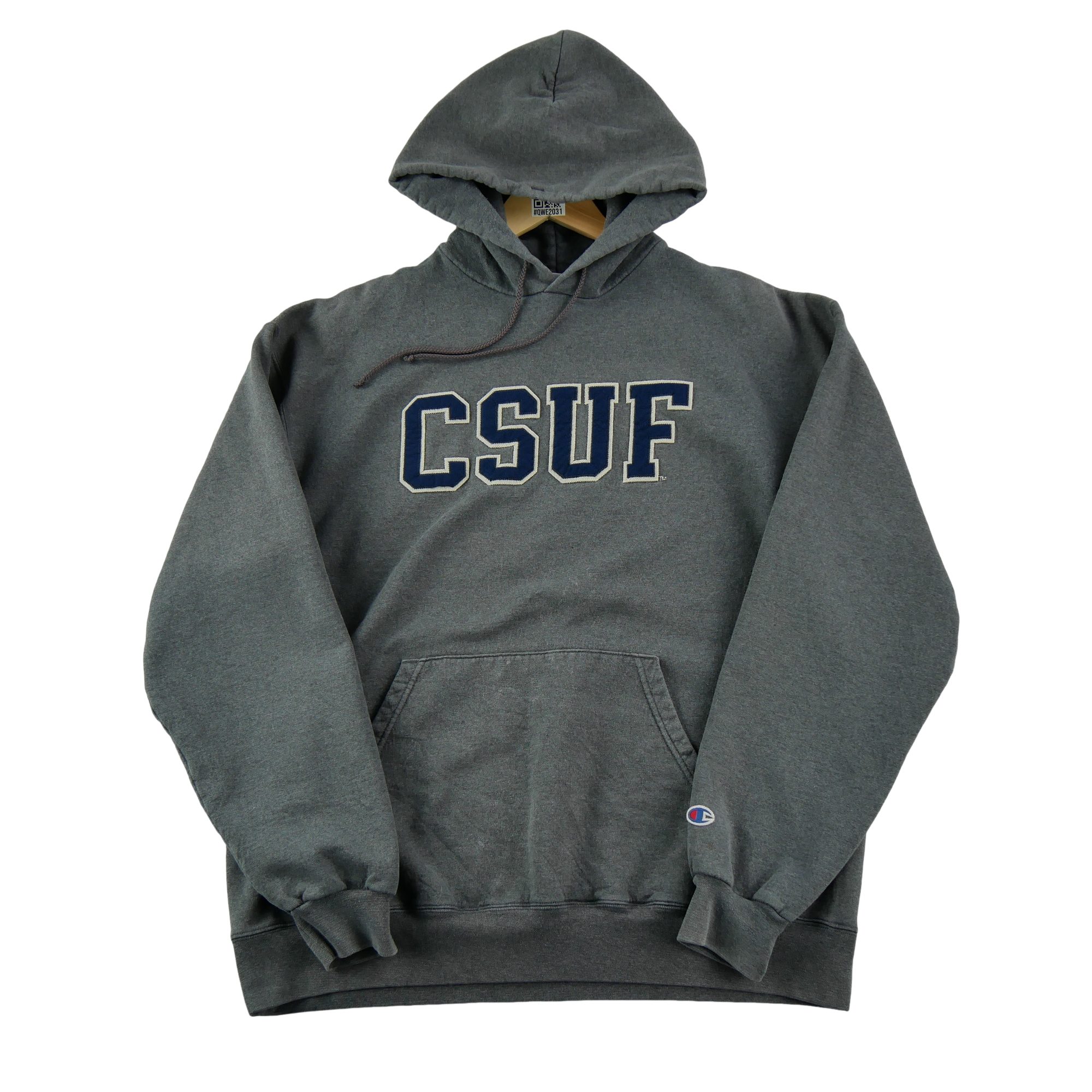 Sweat à capuche Homme  Gris 1