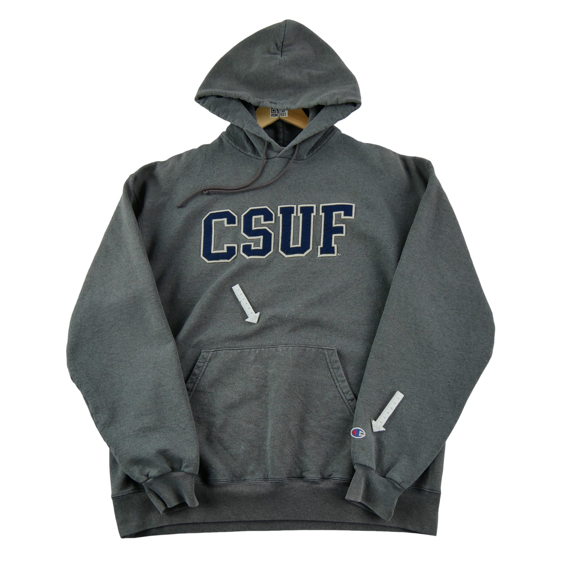Sweat à capuche Homme  Gris 4