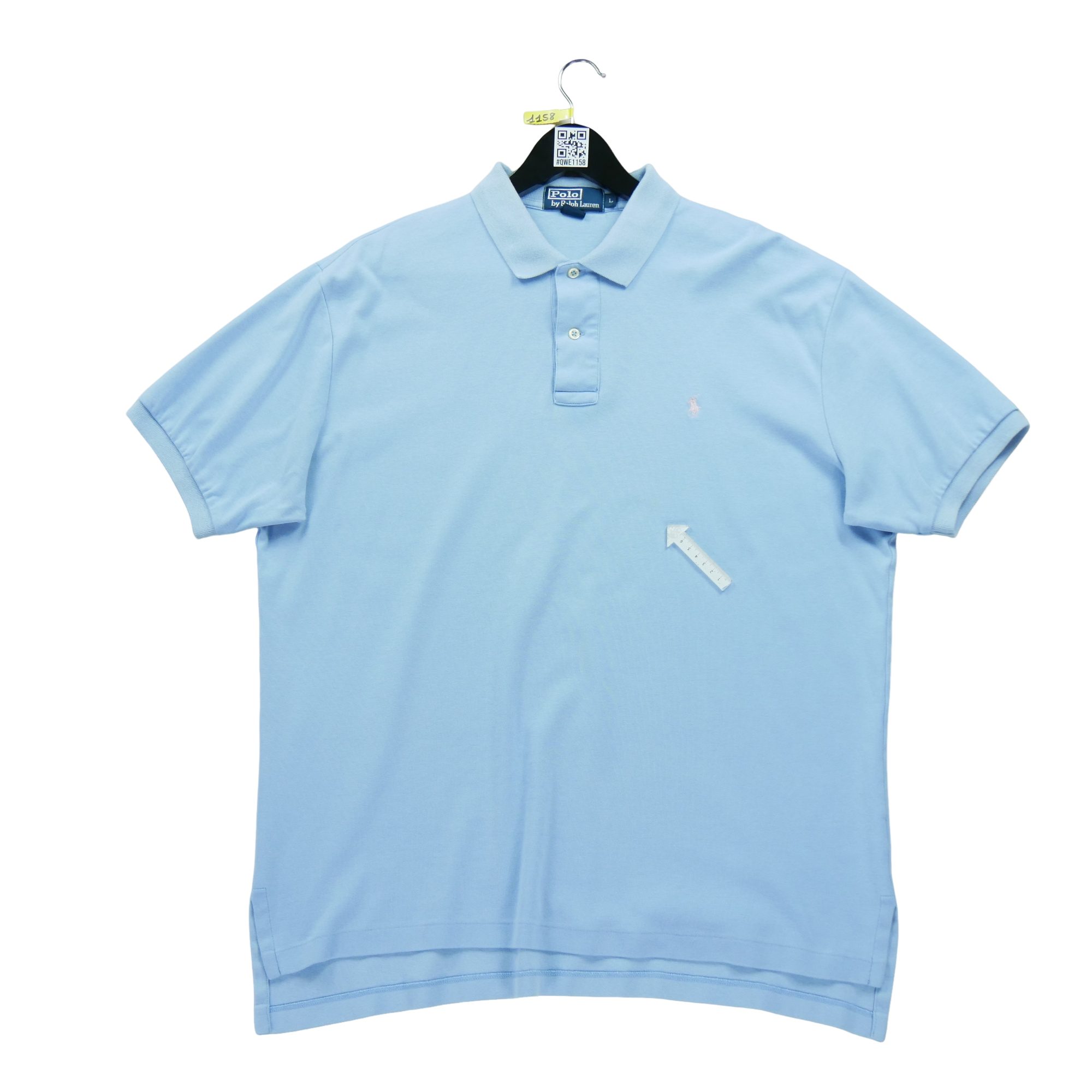 Polo manches courtes Homme  Bleu clair 4