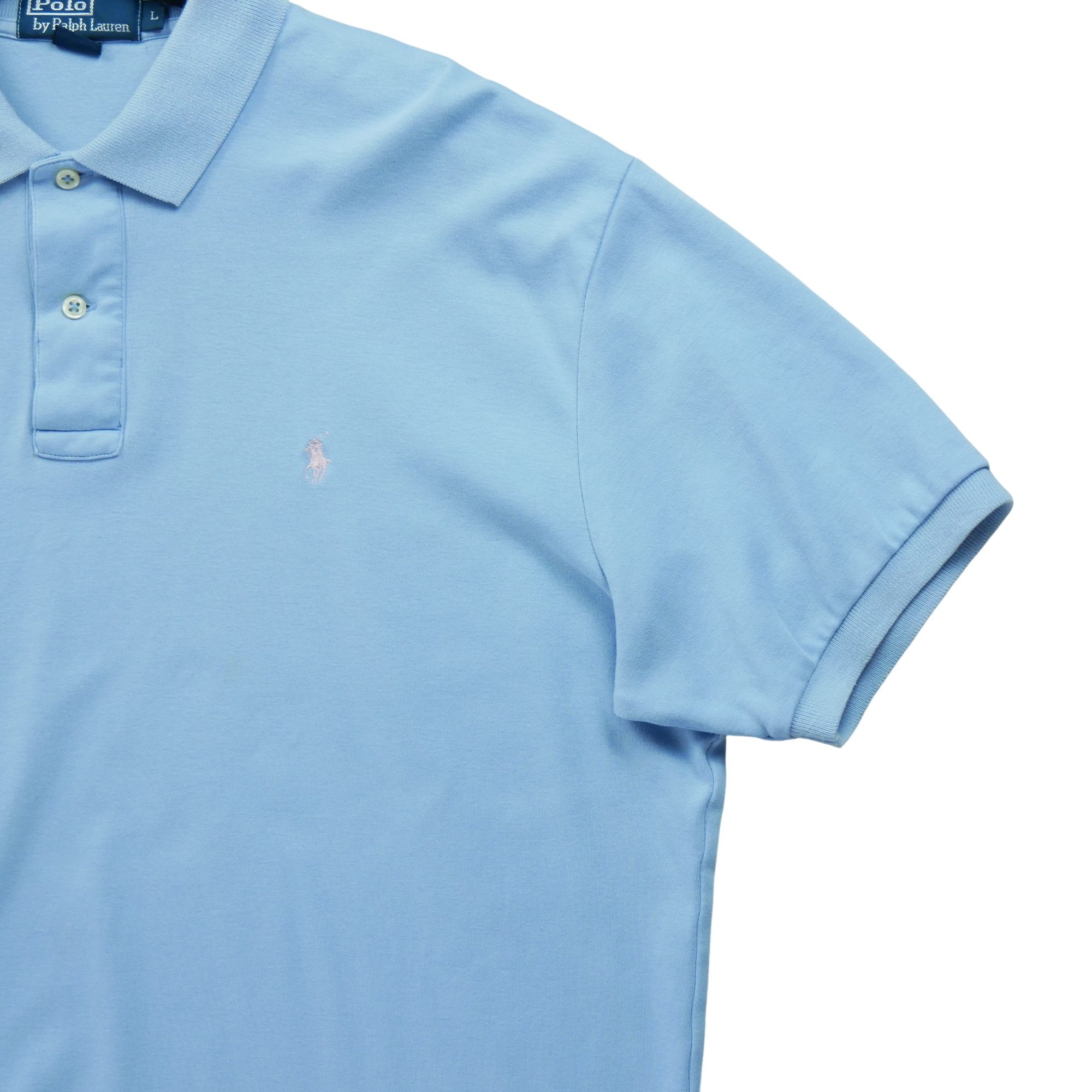 Polo manches courtes Homme  Bleu clair 6