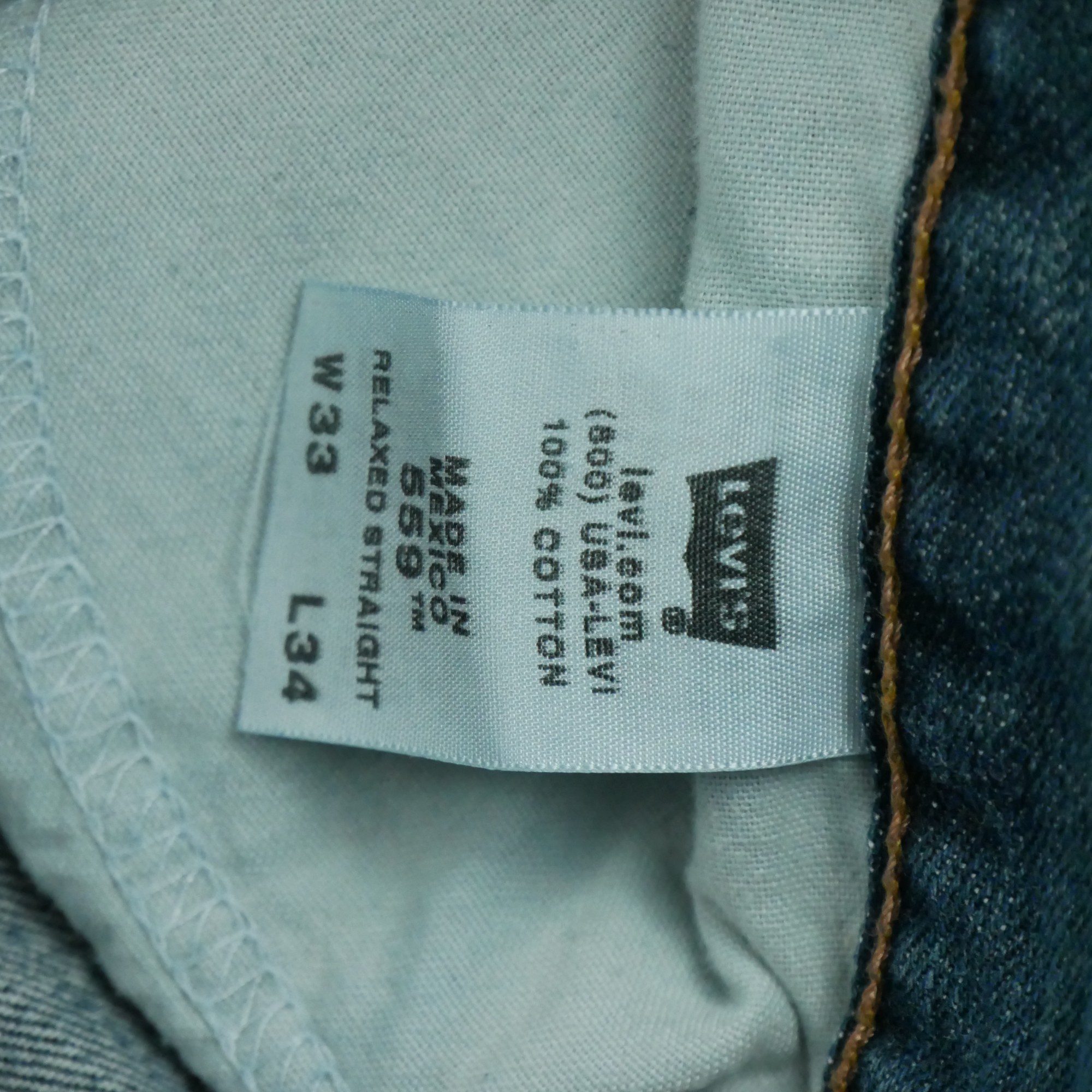 Jean Levi Strauss Relaxed Straight 559 10