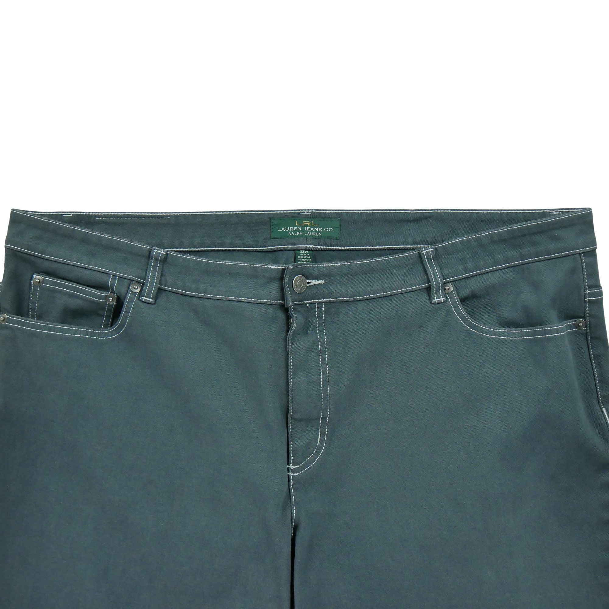 Jean Femme Jambes 3/4 Gris 3